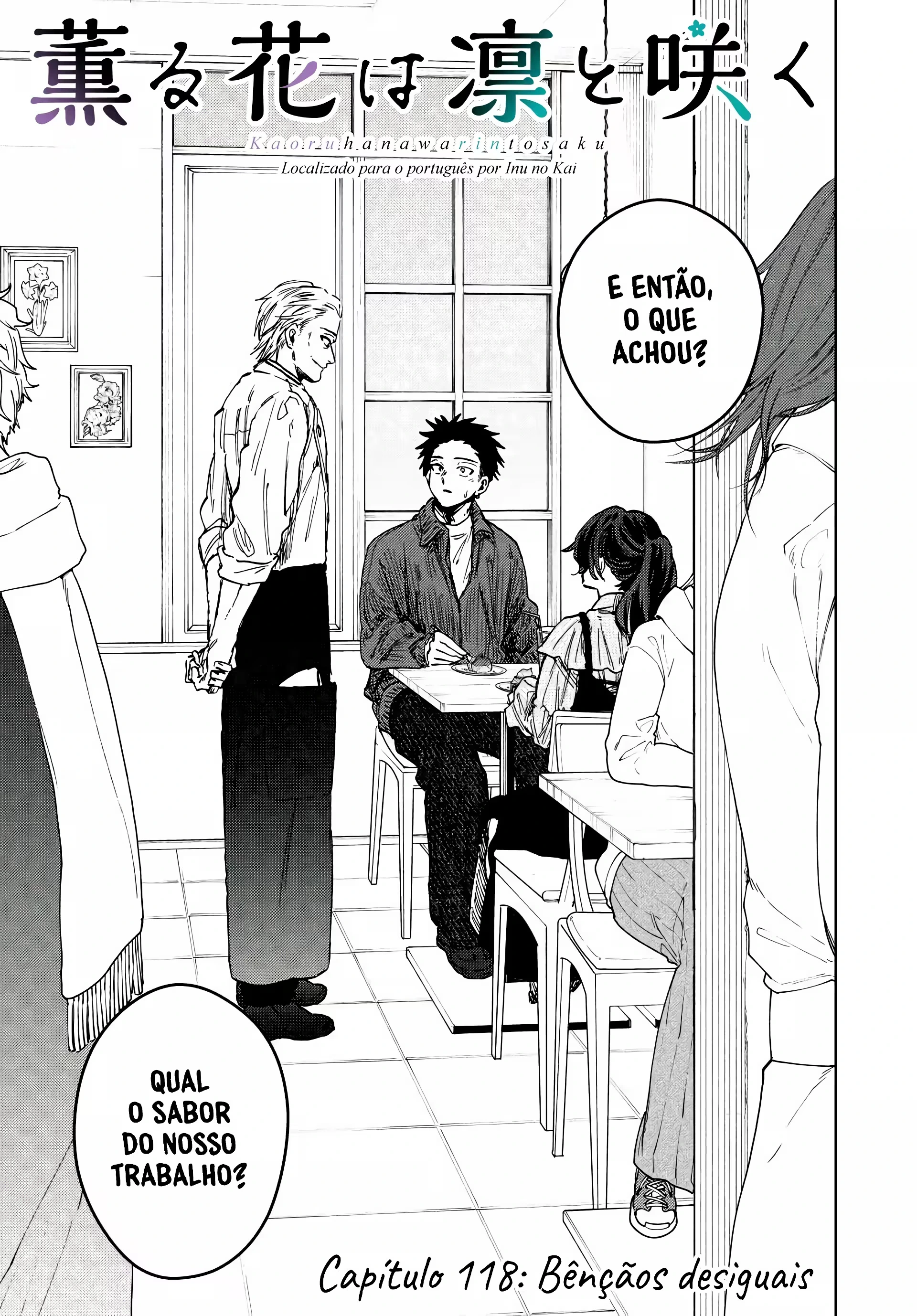 Kaoru Hana Wa Rin To Saku capítulo 118 página 2