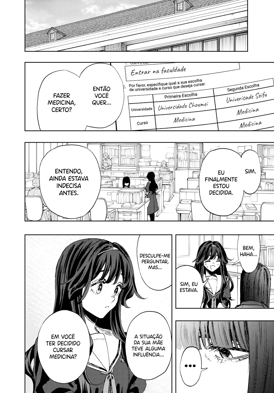 Kaoru Hana Wa Rin To Saku capítulo 140 página 3