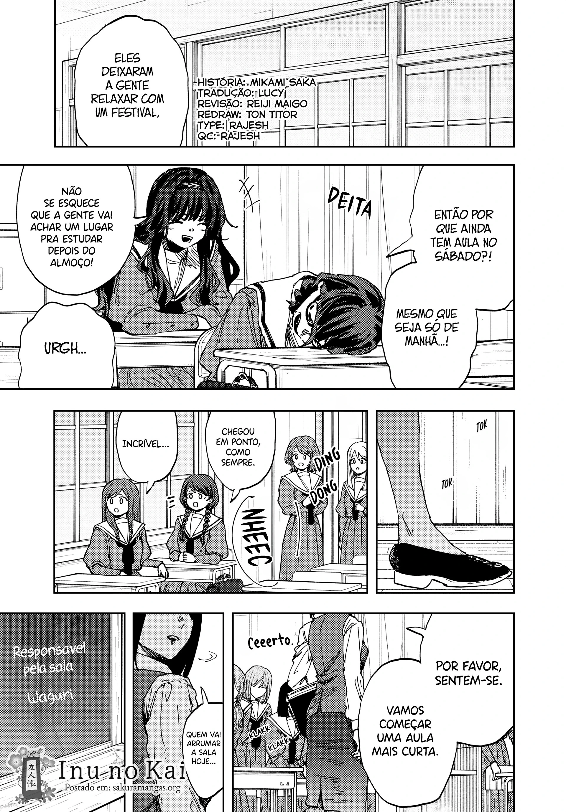 Kaoru Hana Wa Rin To Saku capítulo 187 página 4