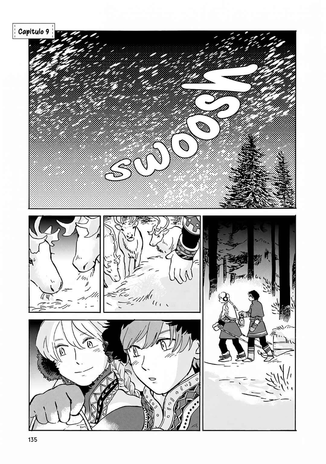 Hokuo Kizoku to Moukinzuma no Yukiguni Karigurashi capítulo 9 página 4