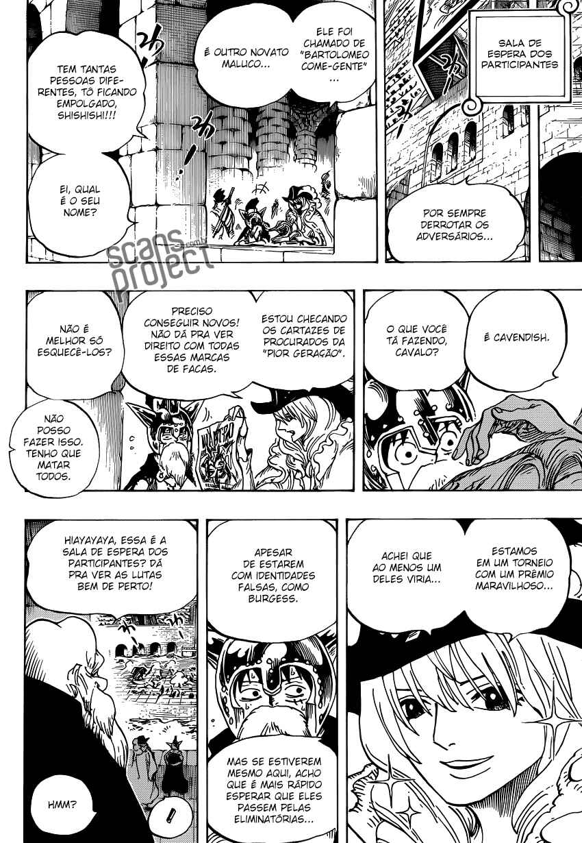 One Piece capítulo 707 página 16