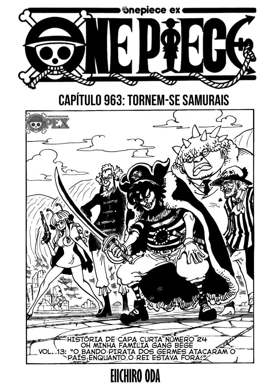 One Piece capítulo 963 página 1