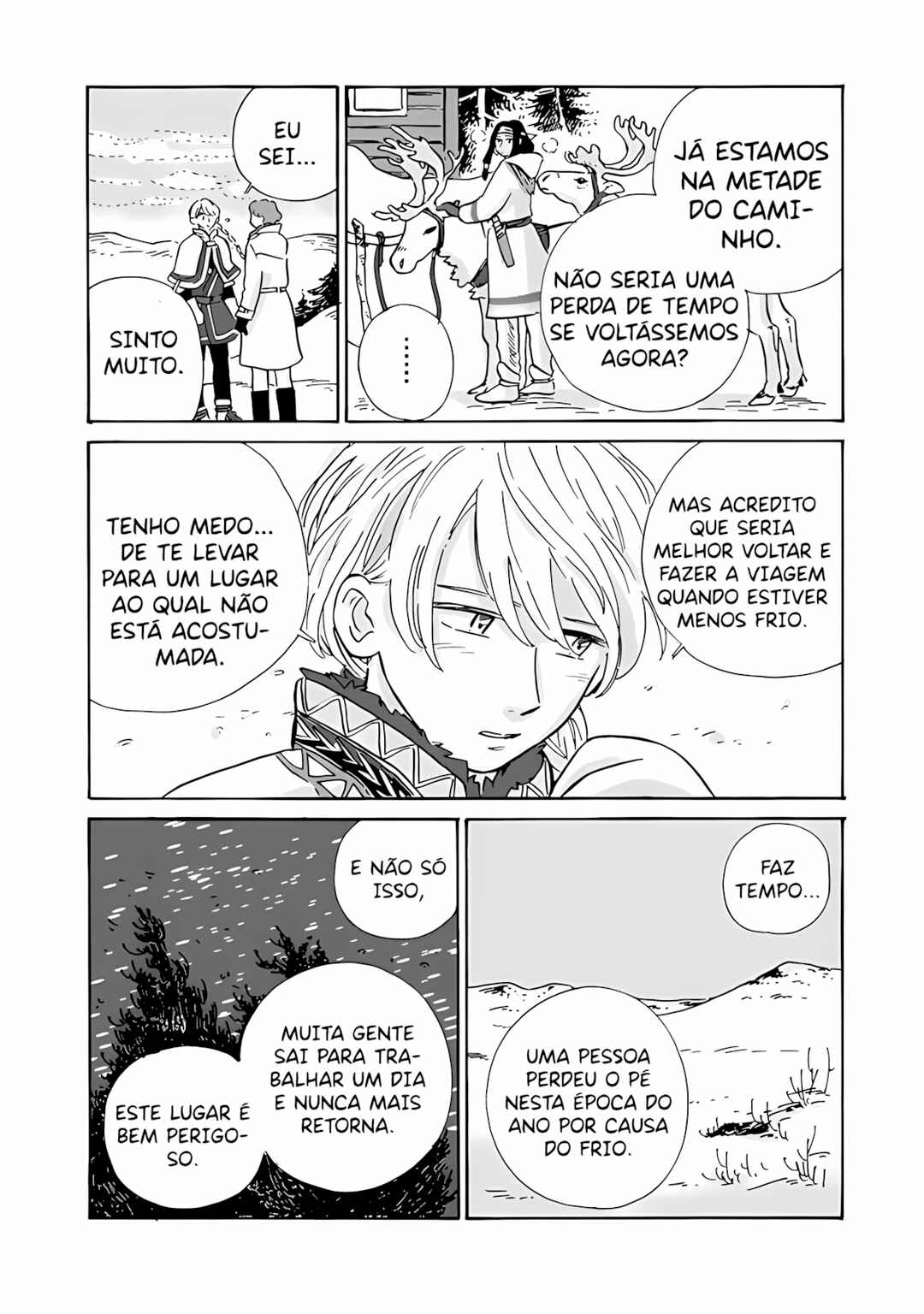 Hokuo Kizoku to Moukinzuma no Yukiguni Karigurashi capítulo 4 página 5