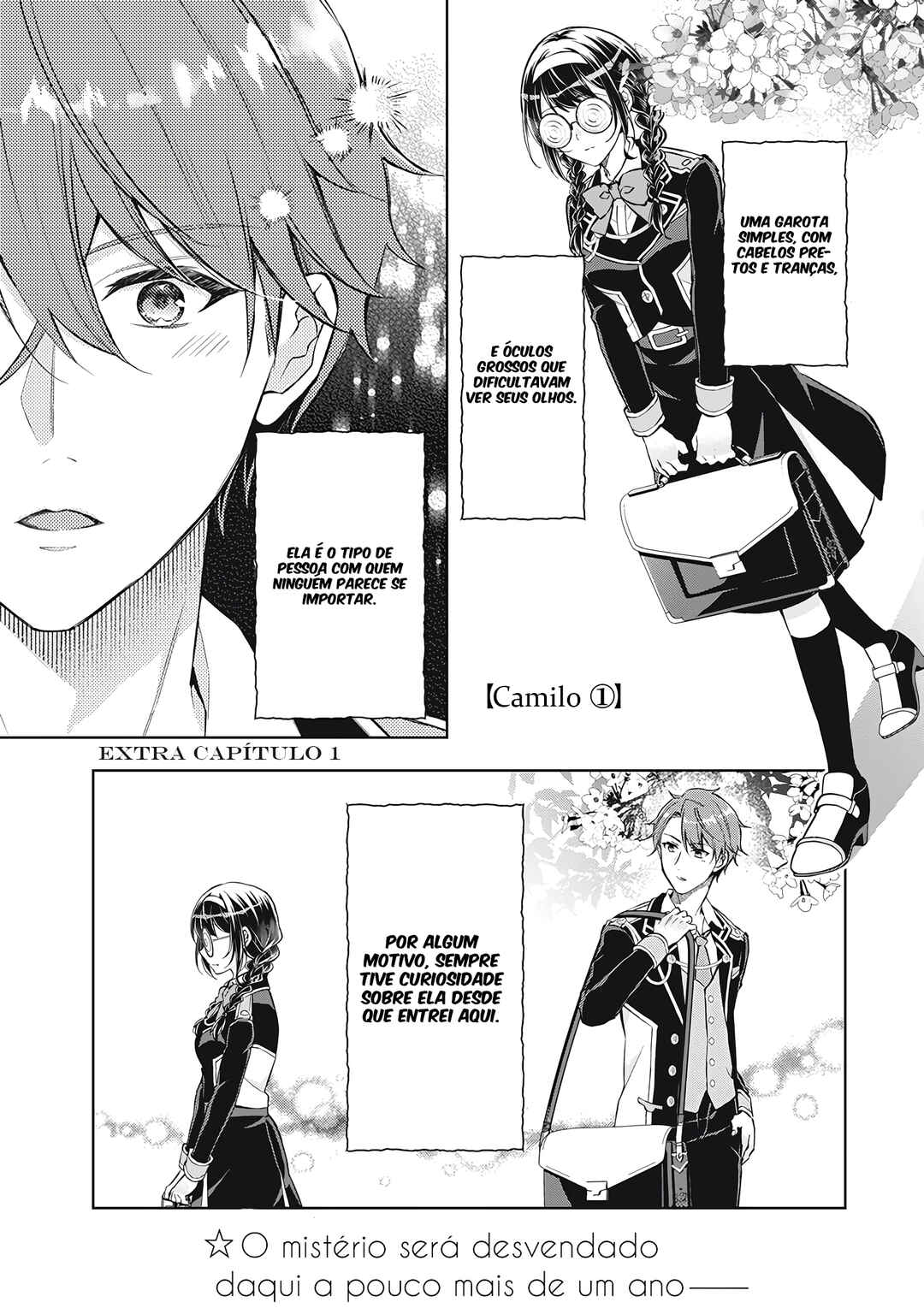 Dantoudai ni Kieta Densetsu no Akujo, Nidome no Jinsei de wa Gariben Jimi Megane ni Natte Heion wo Nozomu capítulo 1.6 página 2