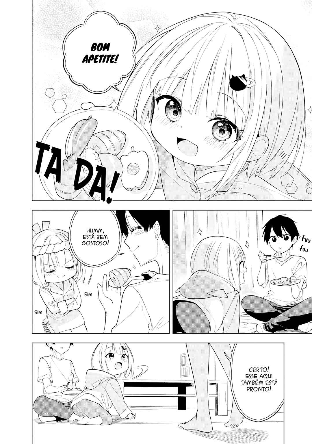 Maigo ni Natteita Youjo wo Tasuketara, Otonari ni Sumu Bishoujo Ryuugakusei ga Ie ni Asobi ni Kuru you ni Natta Ken ni Tsuite capítulo 27.5 página 4