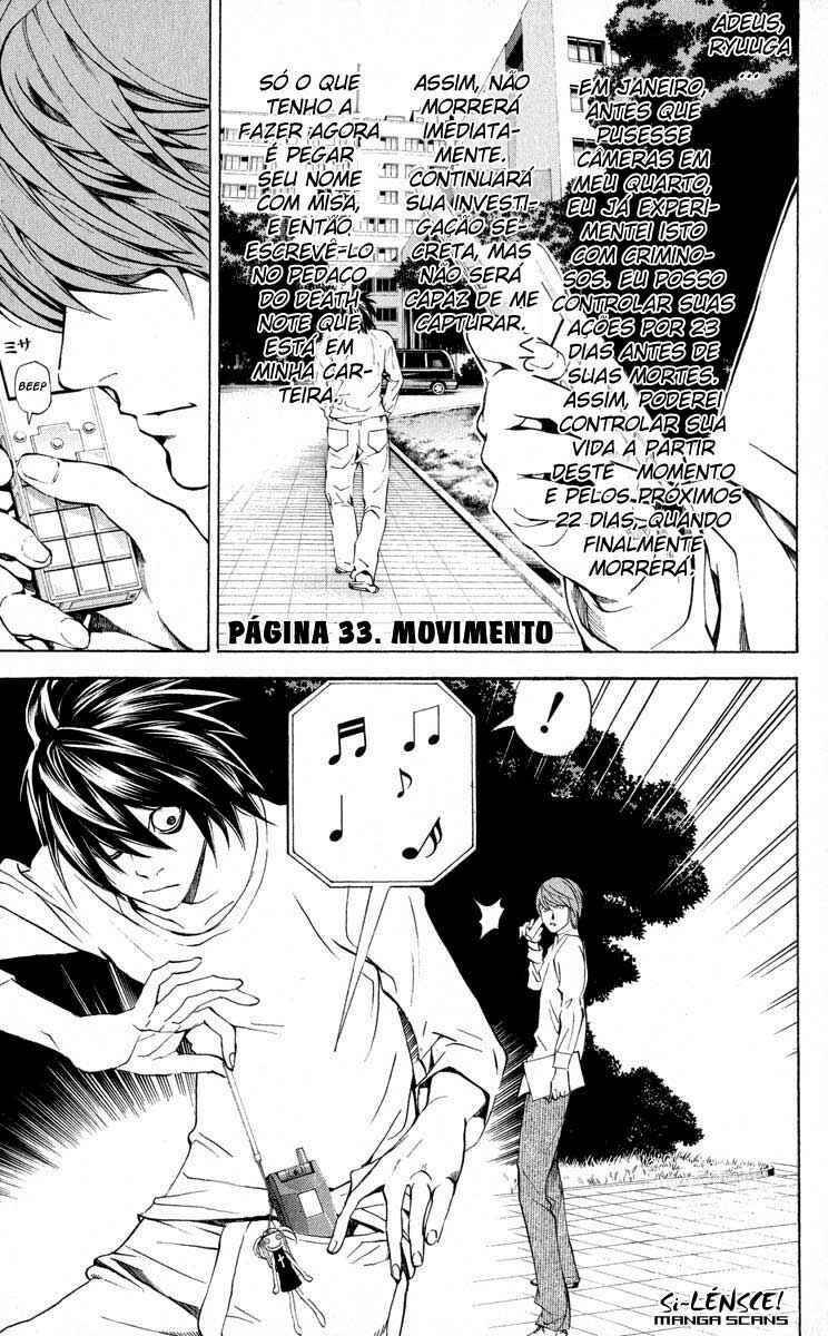 Death Note capítulo 33 página 1
