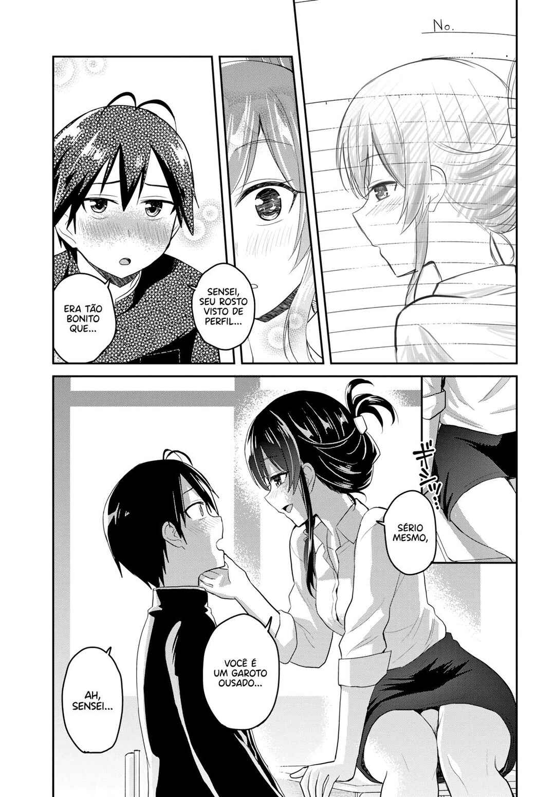 Hajimete no Gal capítulo 83 página 8