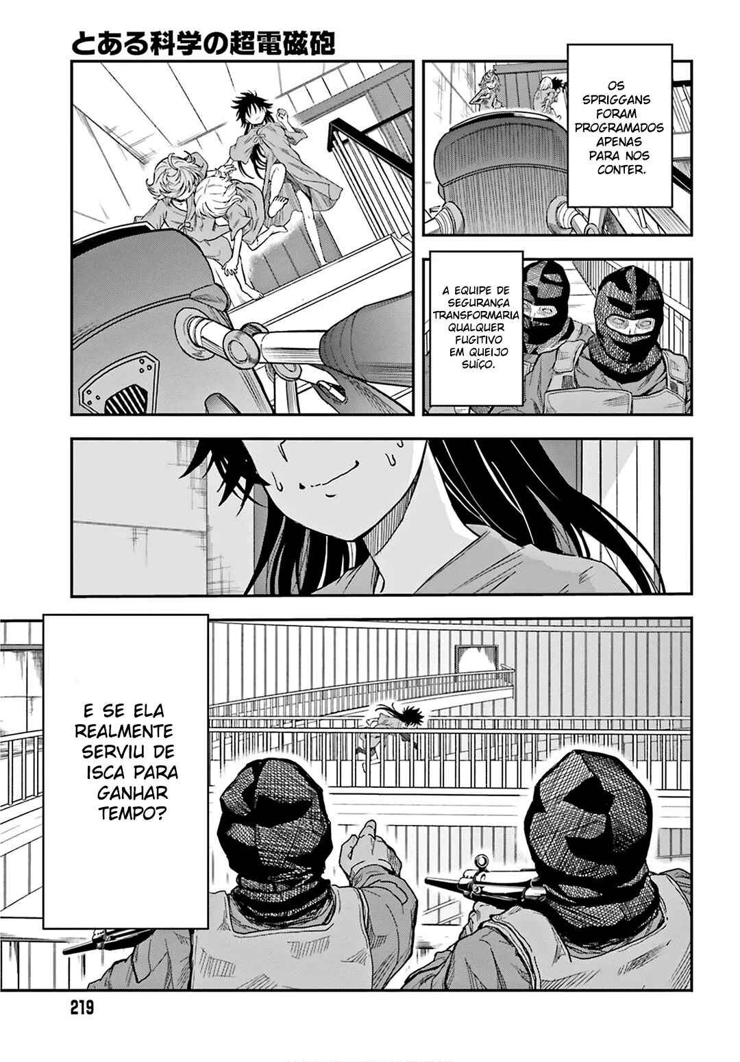 Toaru Majutsu no Index Gaiden: Toaru Kagaku no Railgun capítulo 125 página 12