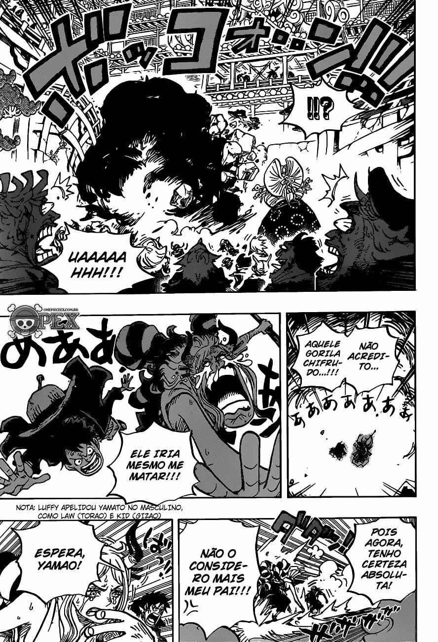 One Piece capítulo 986 página 12