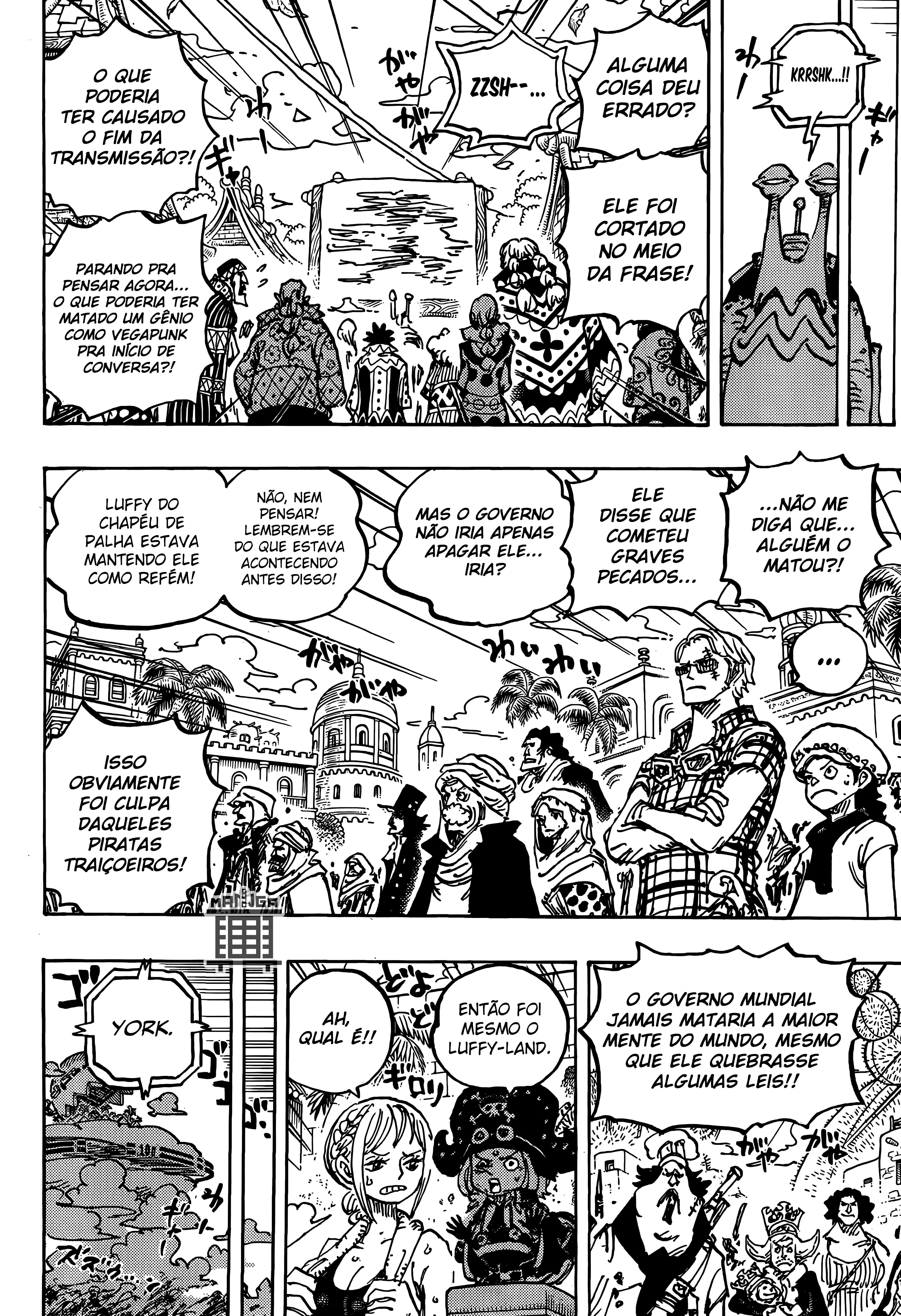 One Piece capítulo 1118 página 4