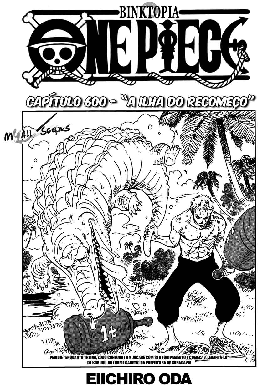 One Piece capítulo 600 página 2