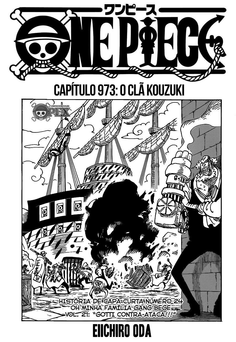One Piece capítulo 973 página 1