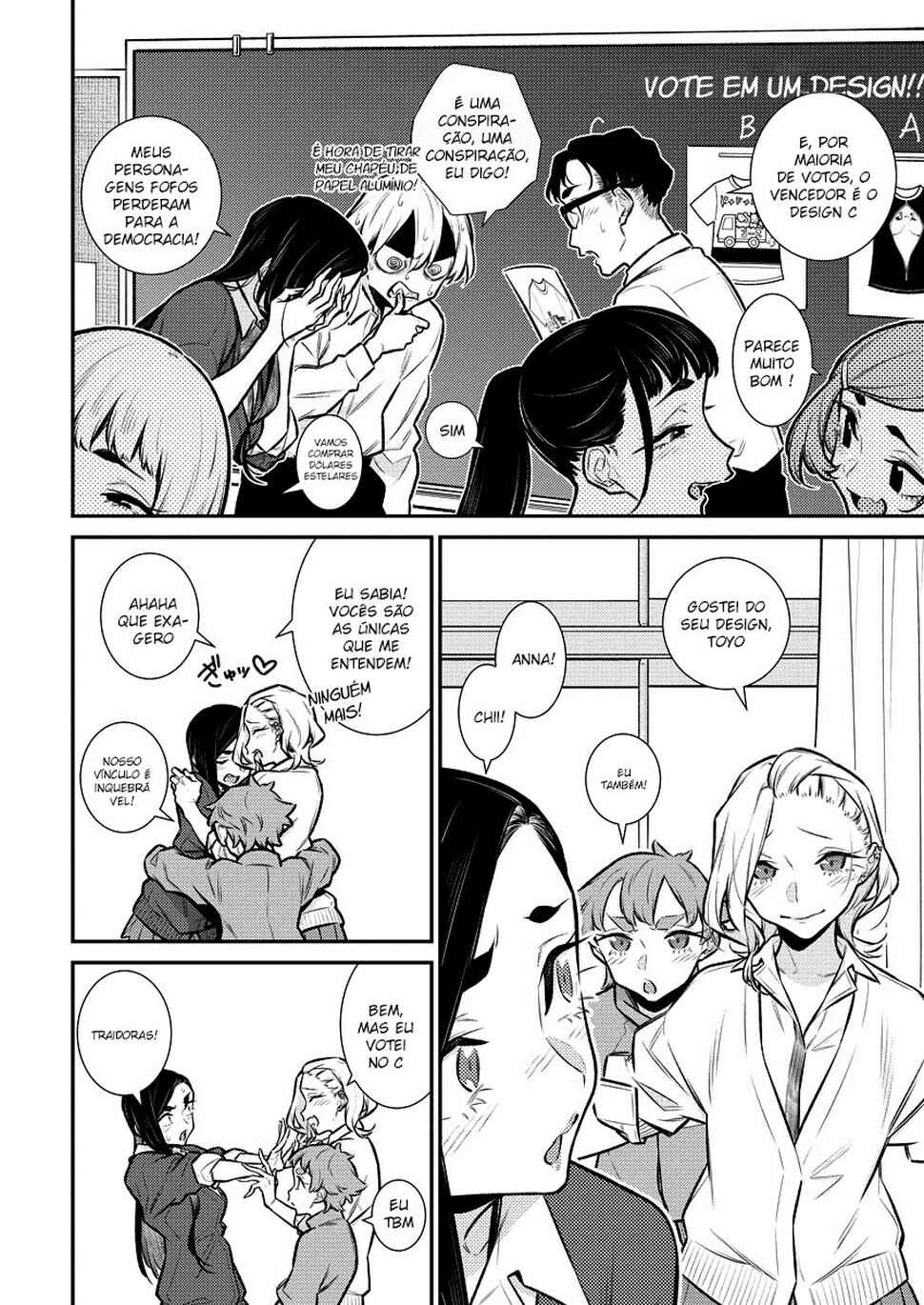 Yancha Gal no Anjou-san capítulo 140 página 5