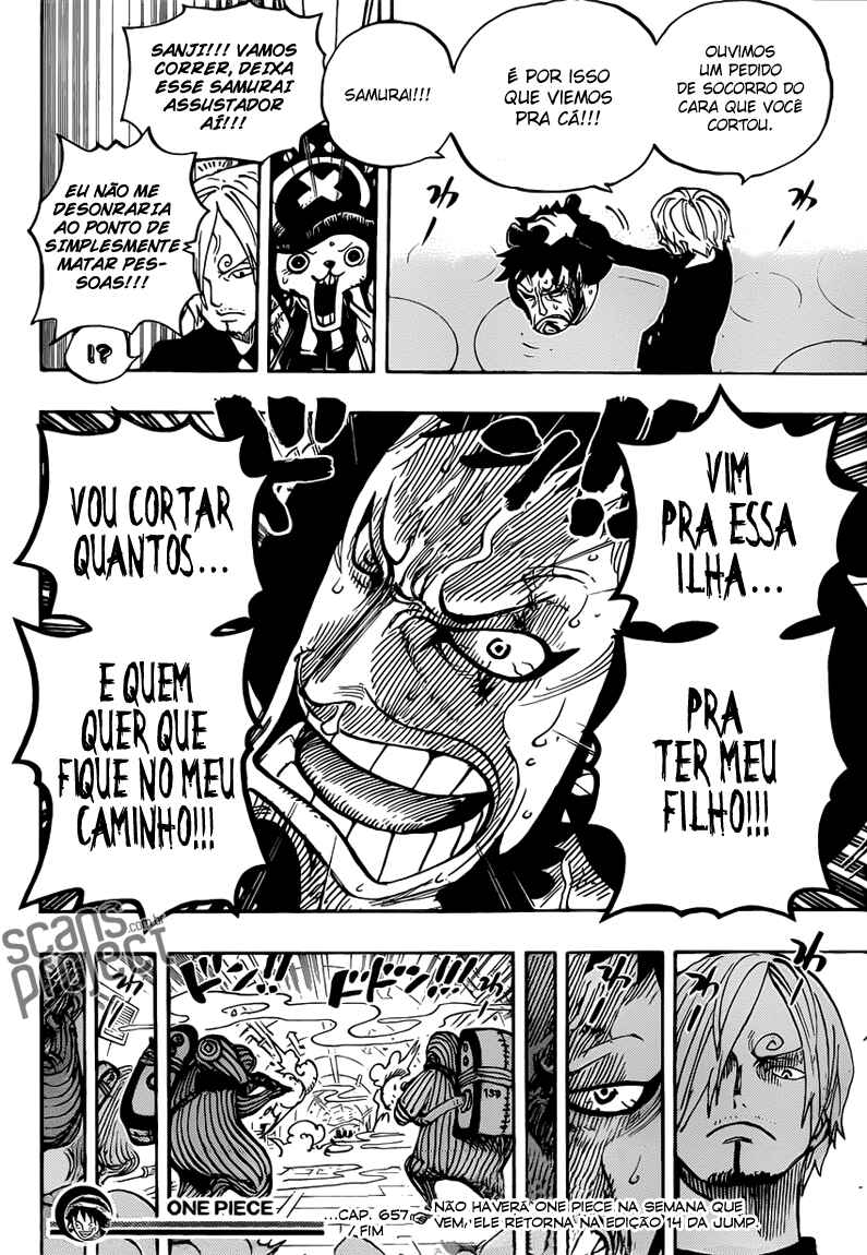 One Piece capítulo 657 página 17