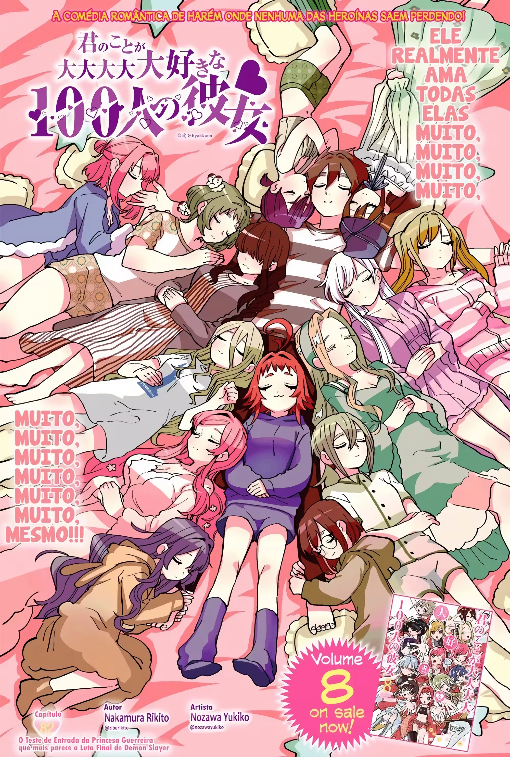 Kimi no Koto ga dai dai dai dai dai suki na 100-nin no Kanojo capítulo 82 página 2