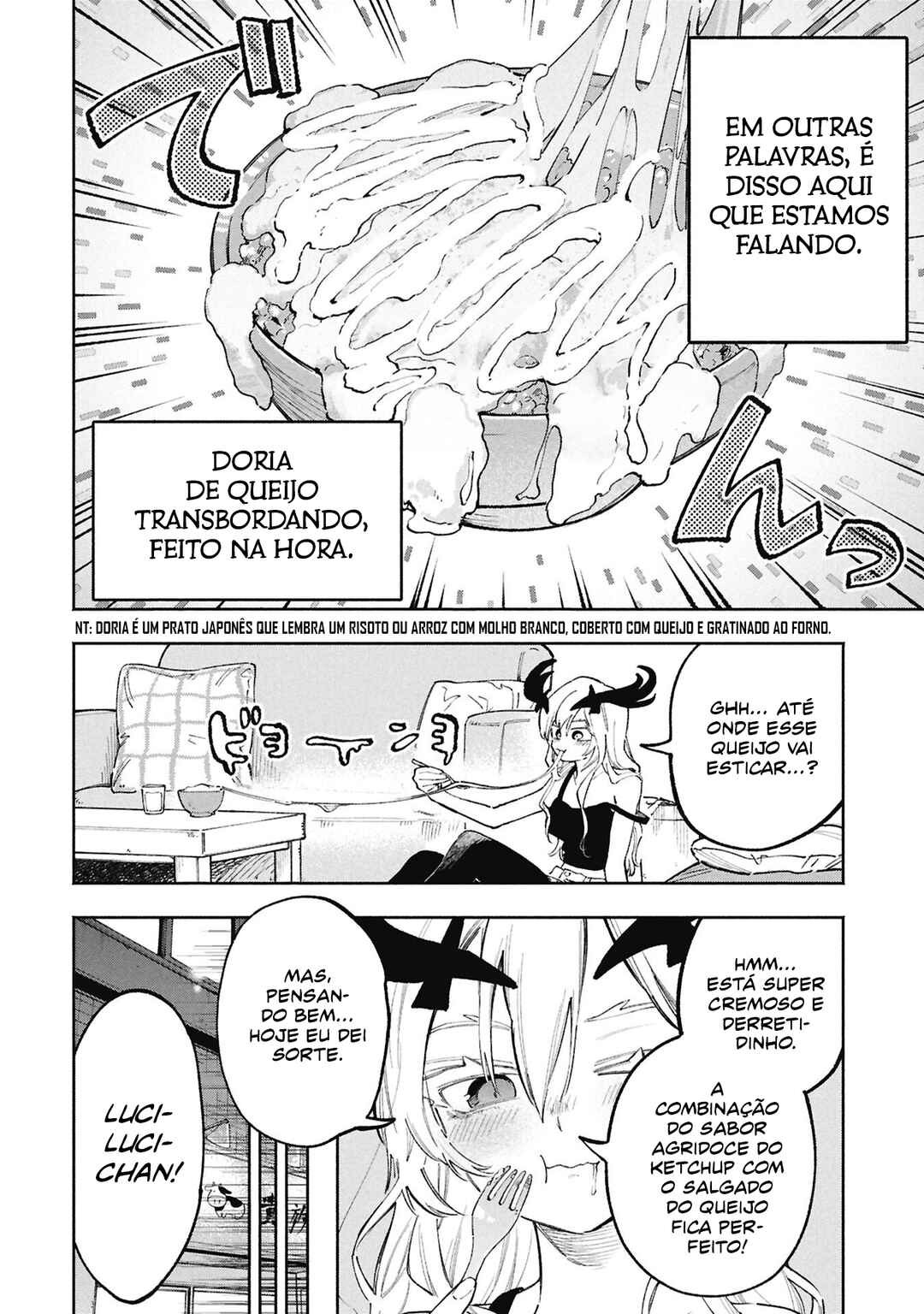 Lucifer-san no Daraku Gohan capítulo 4 página 2