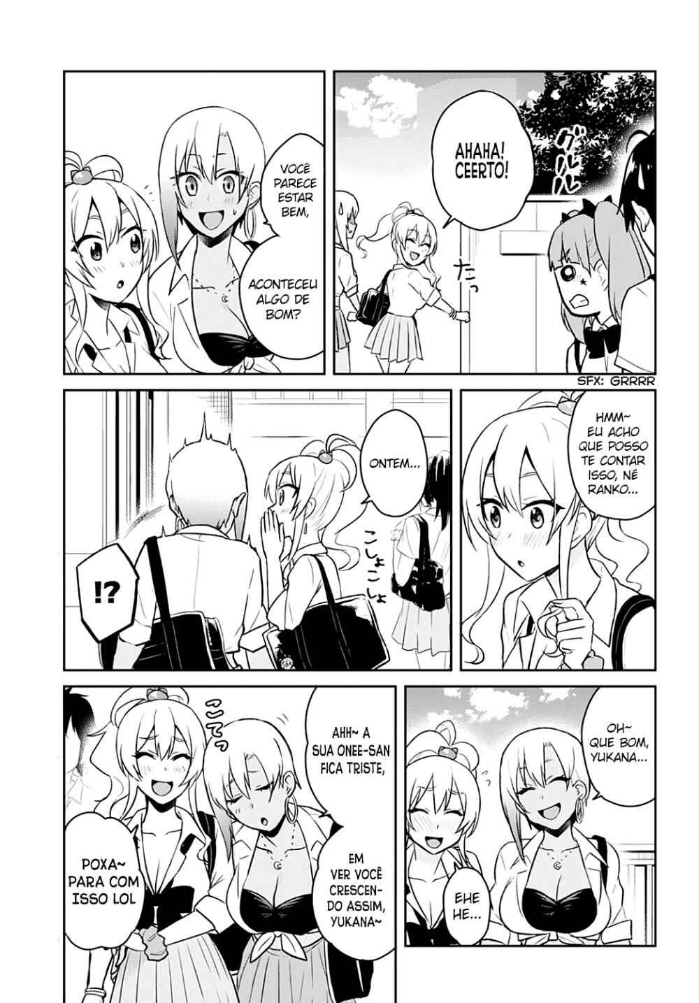 Hajimete no Gal capítulo 38 página 8