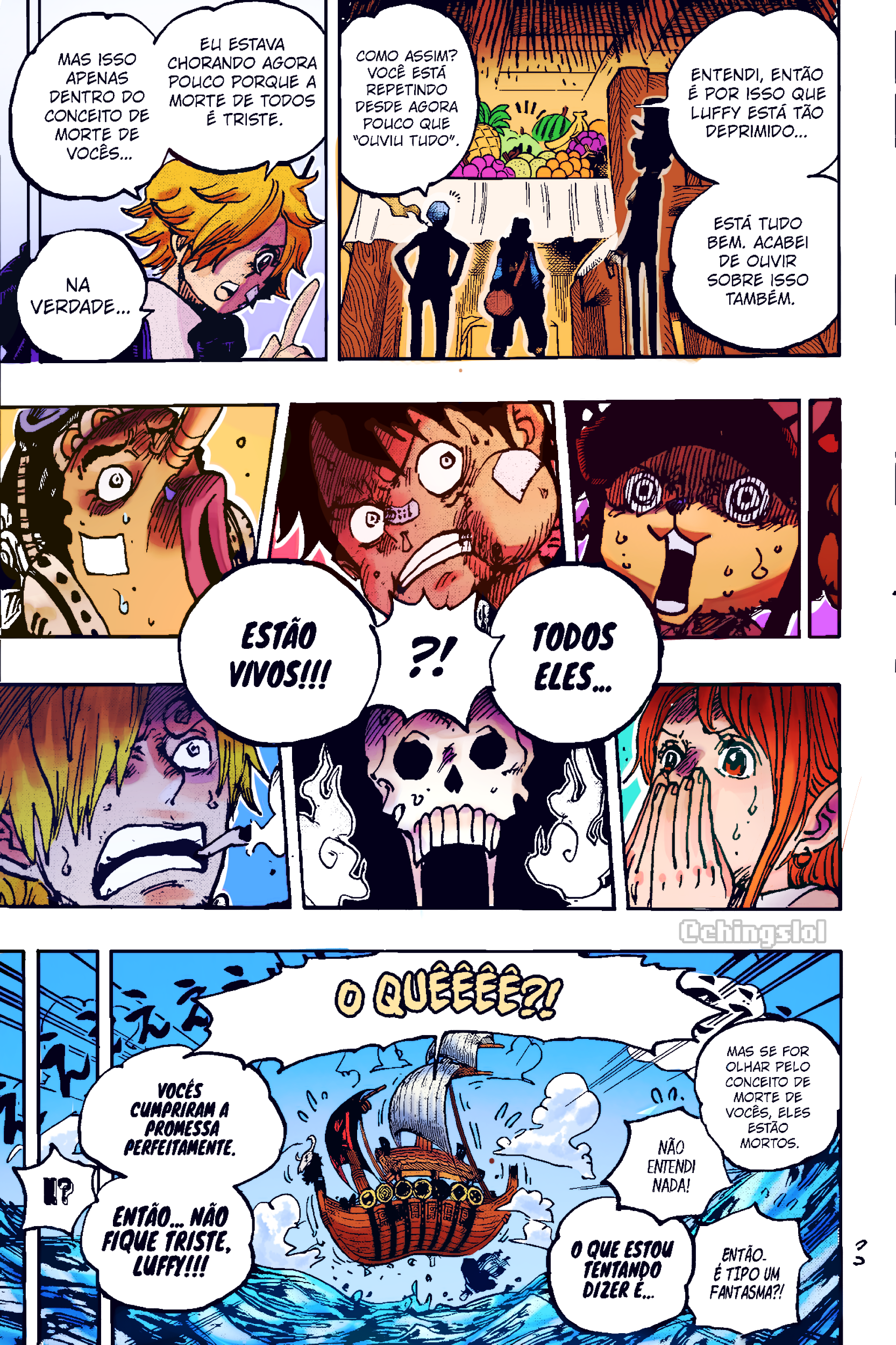 One Piece capítulo 1124 página 13