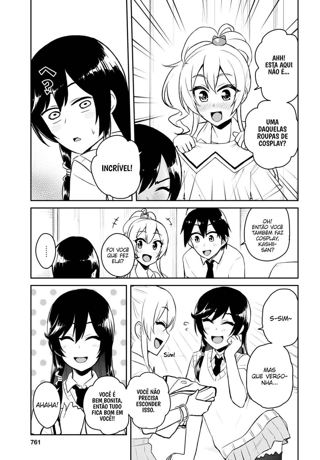 Hajimete no Gal capítulo 57 página 5