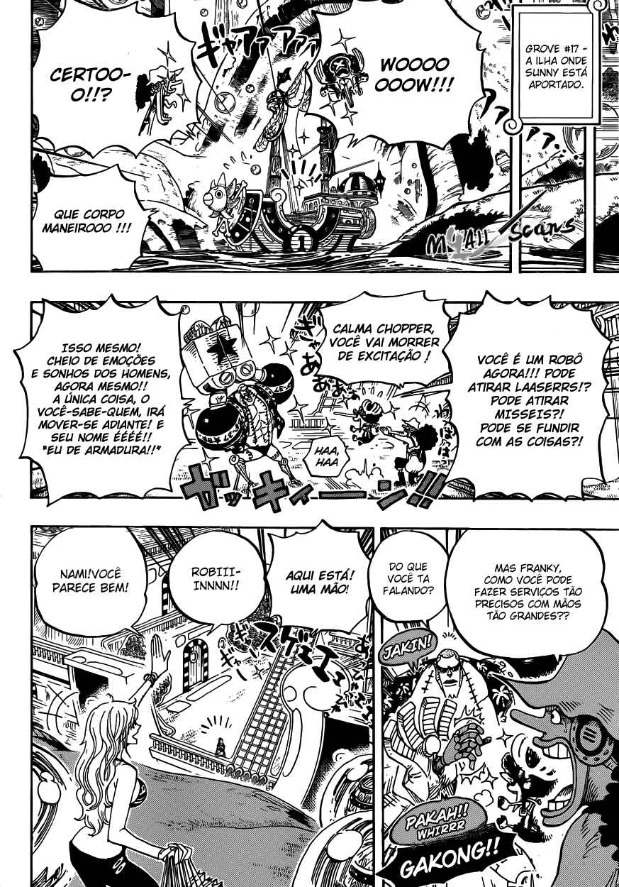 One Piece capítulo 600 página 16
