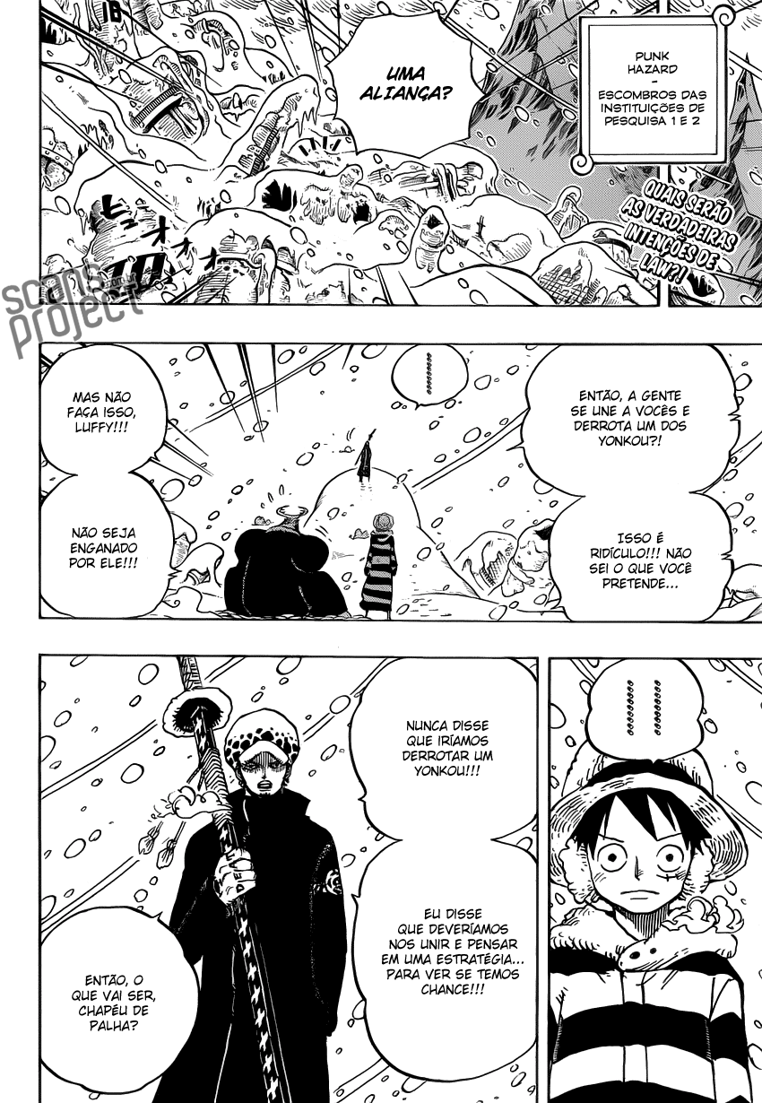 One Piece capítulo 668 página 3