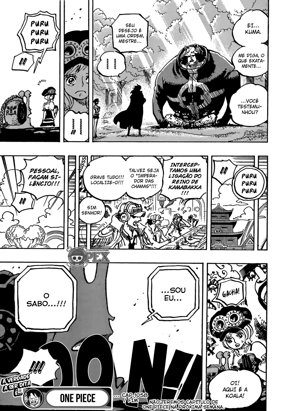 One Piece capítulo 1058 página 16