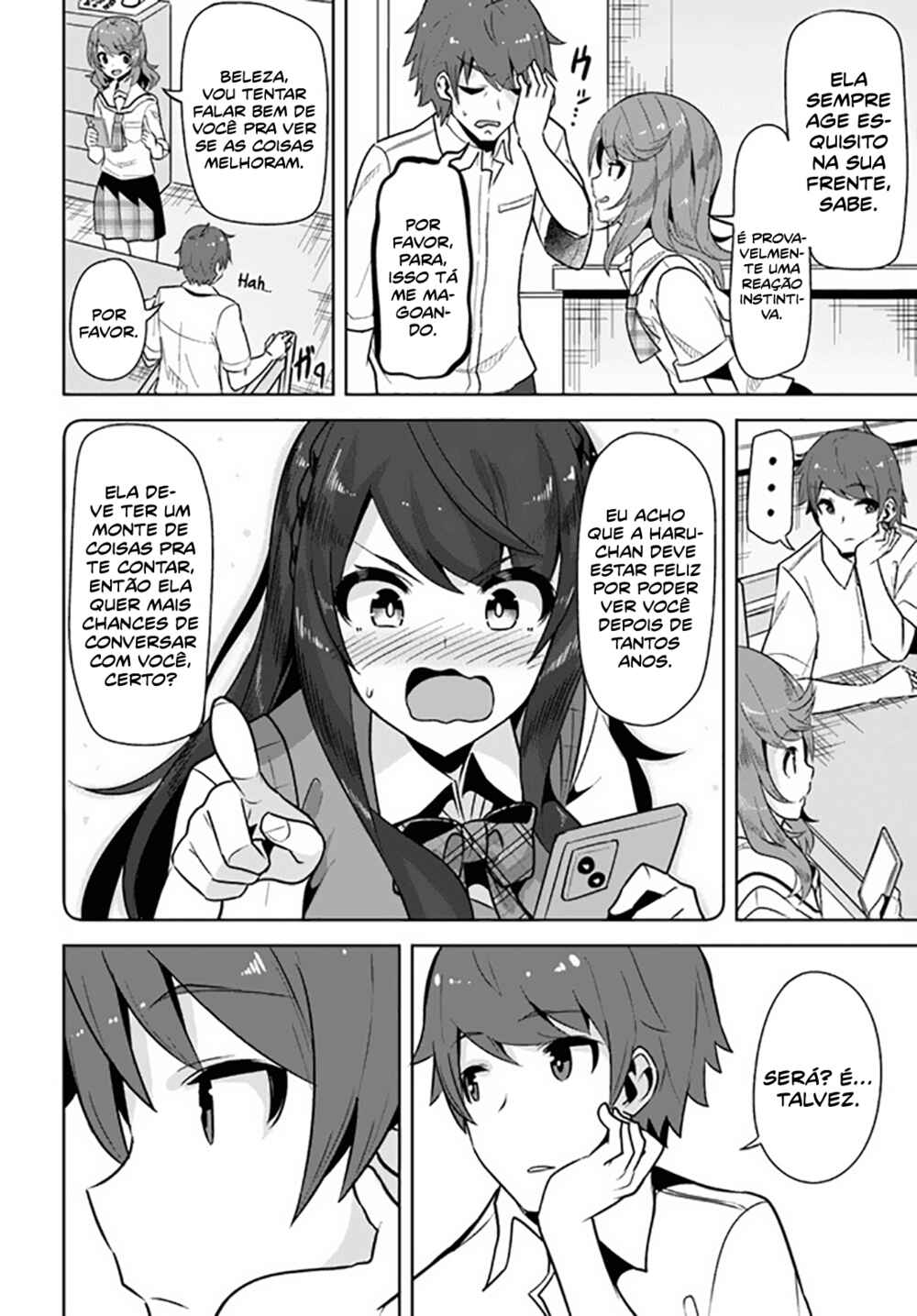 Tenkousaki no Seiso Karen na Bishoujo ga, Mukashi Danshi to Omotte Issho ni Asonda Osananajimi datta Ken capítulo 5 página 7