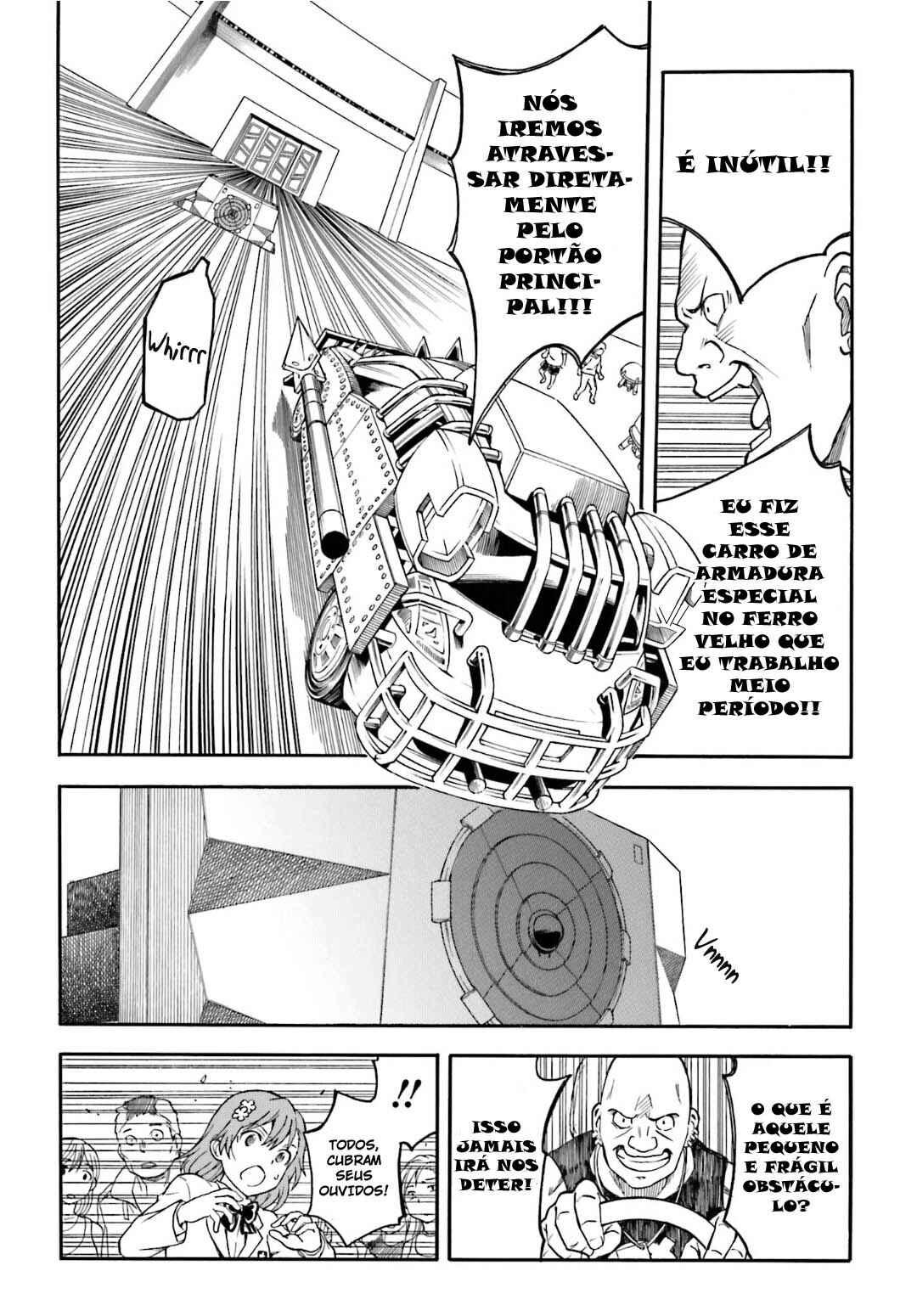 Toaru Majutsu no Index Gaiden: Toaru Kagaku no Railgun capítulo 99 página 9