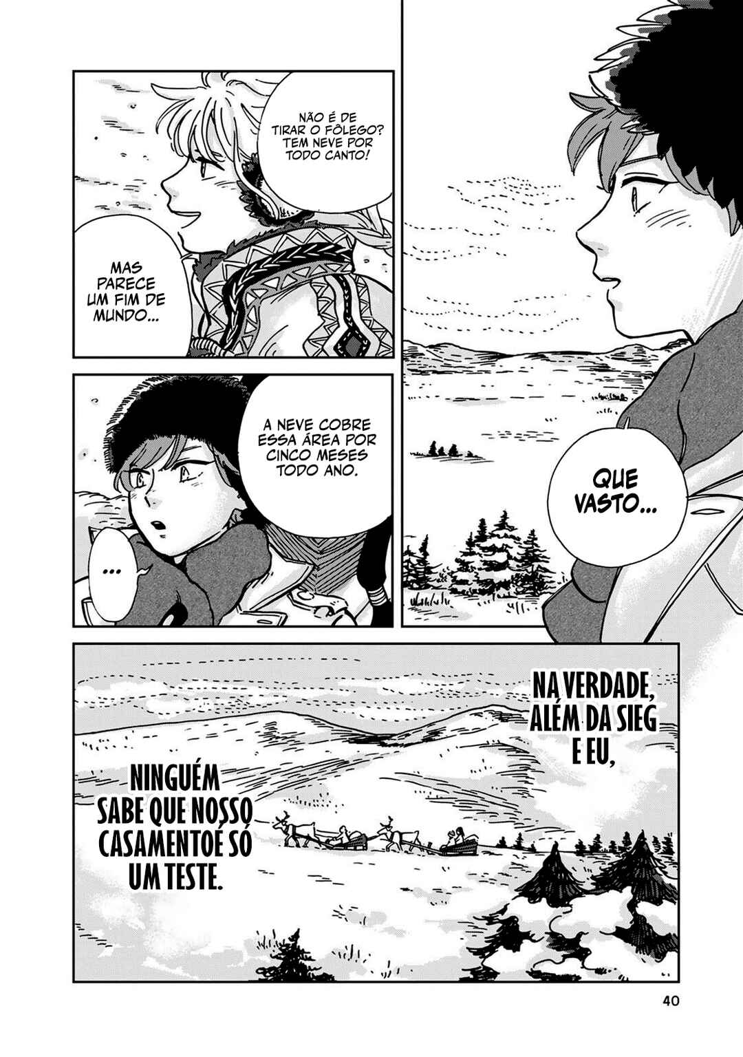 Hokuo Kizoku to Moukinzuma no Yukiguni Karigurashi capítulo 3 página 7