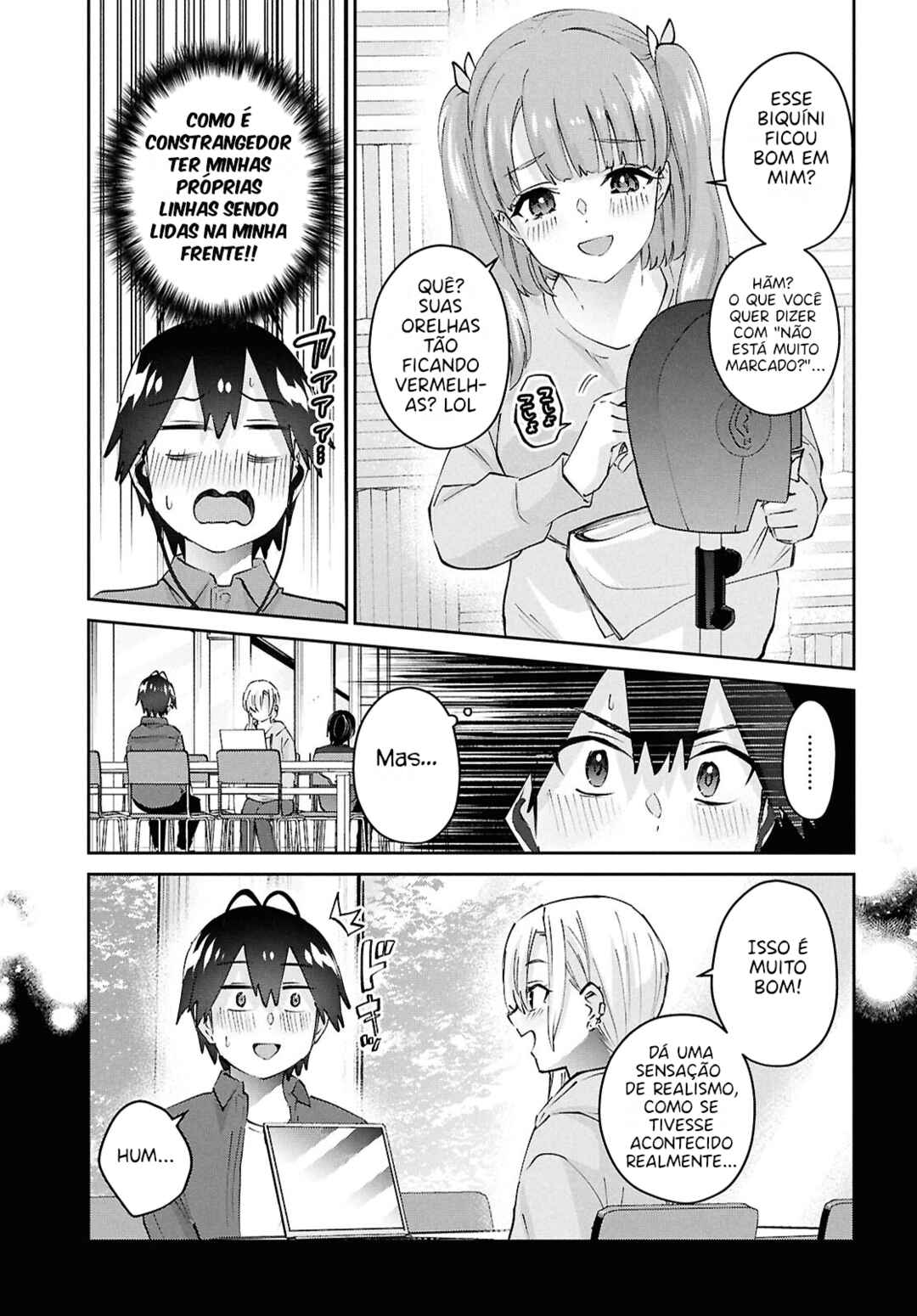 Hajimete no Gal capítulo 184 página 10