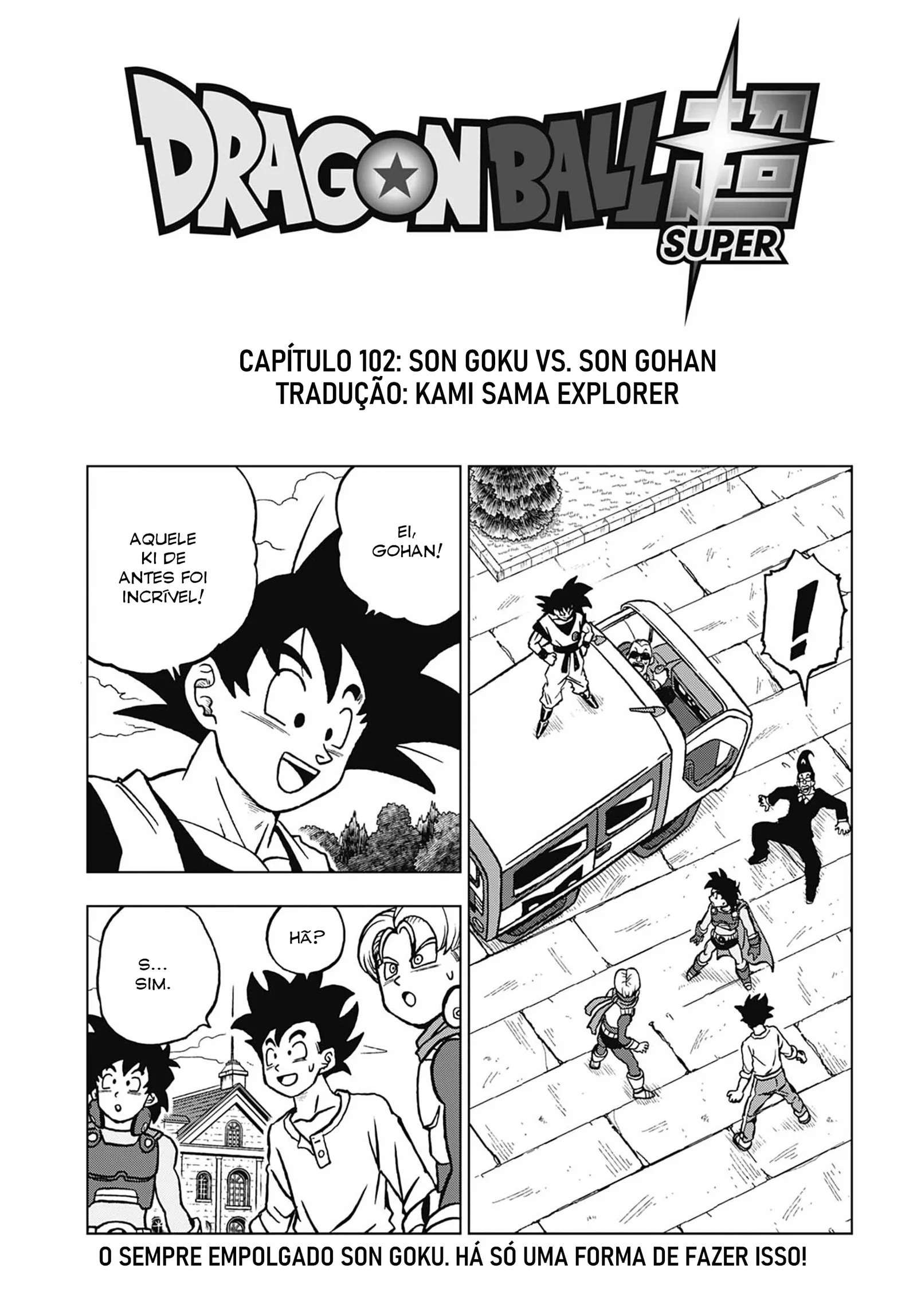 Dragon Ball Super capítulo 102 página 1