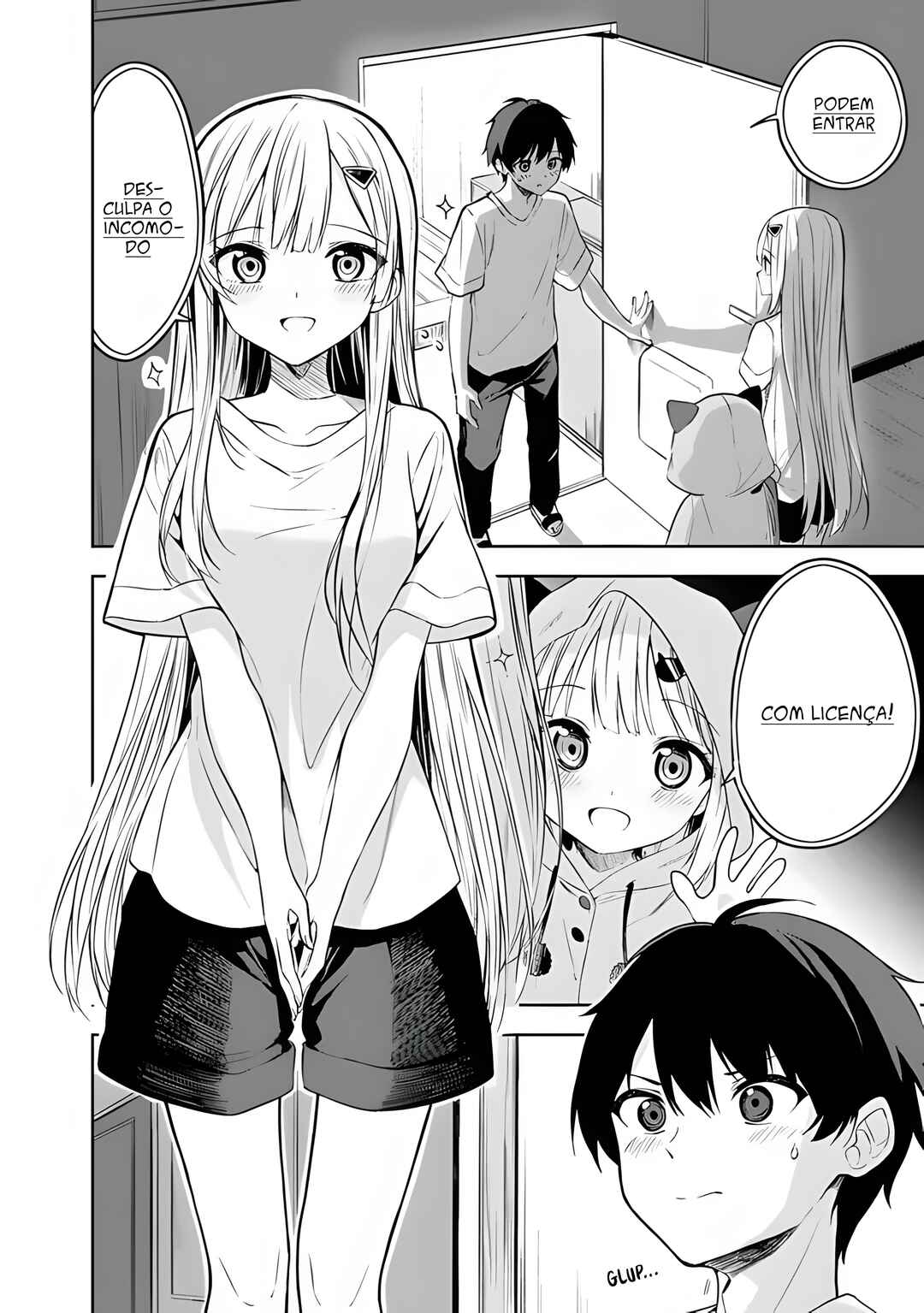 Maigo ni Natteita Youjo wo Tasuketara, Otonari ni Sumu Bishoujo Ryuugakusei ga Ie ni Asobi ni Kuru you ni Natta Ken ni Tsuite capítulo 3 página 3