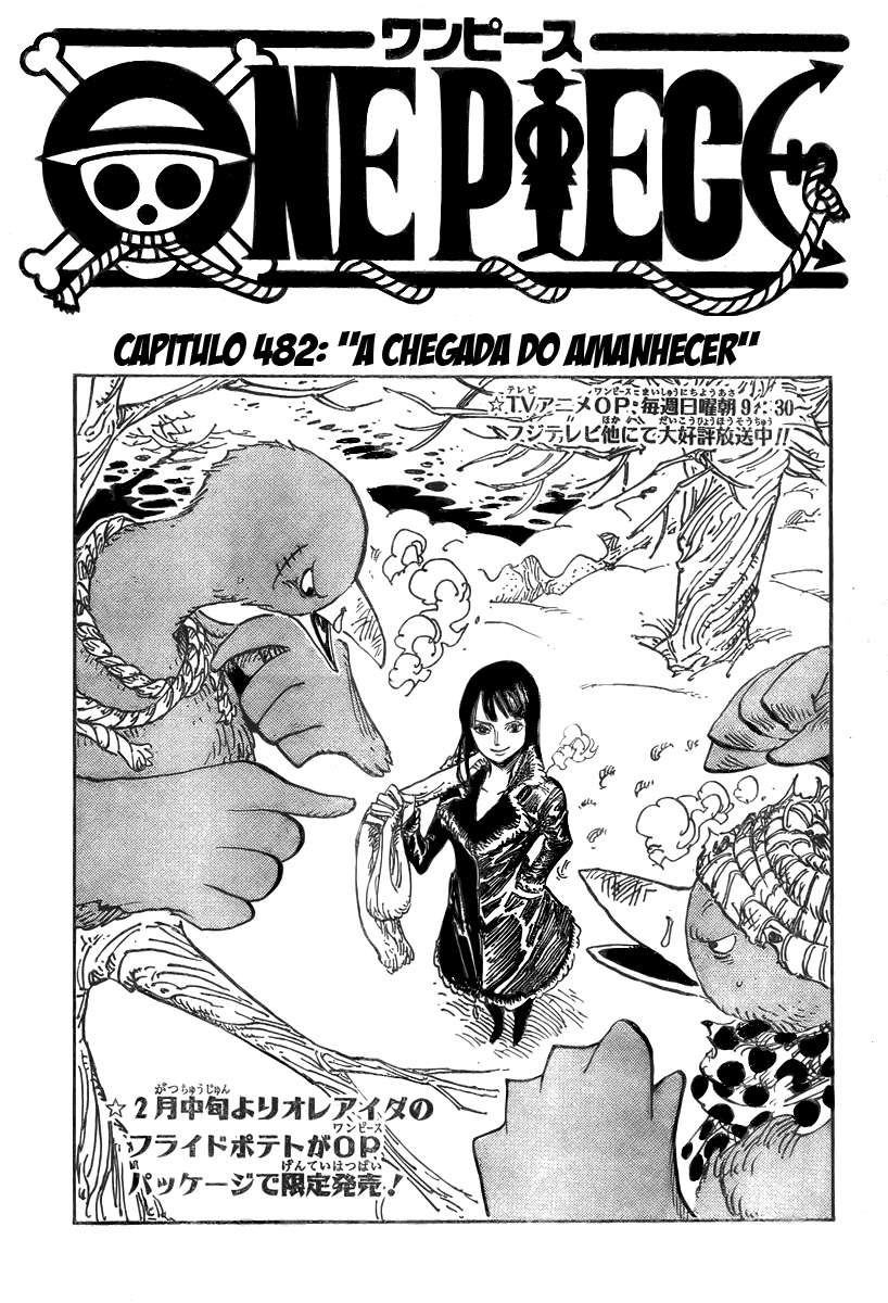 One Piece capítulo 482 página 1