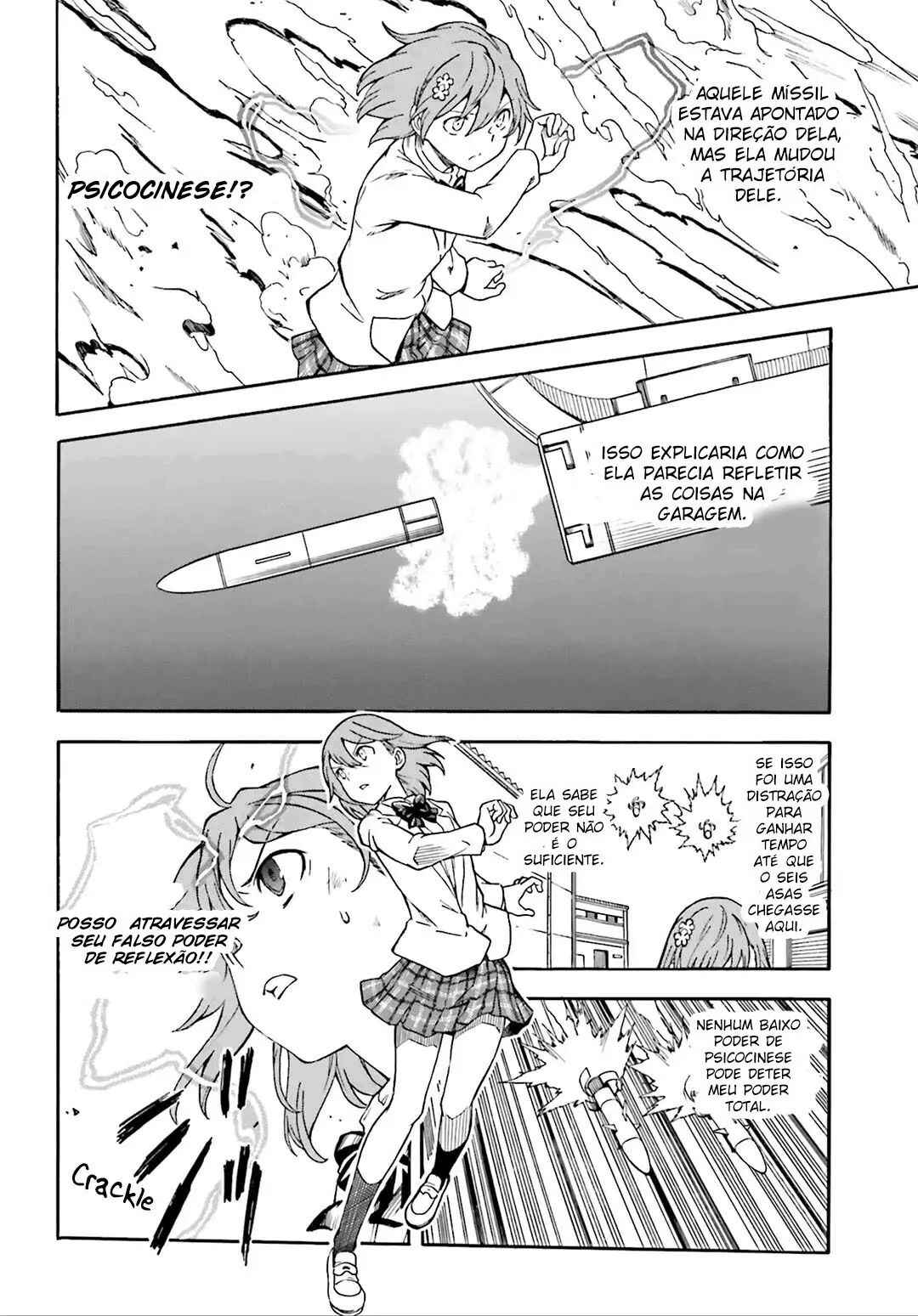 Toaru Majutsu no Index Gaiden: Toaru Kagaku no Railgun capítulo 110 página 15