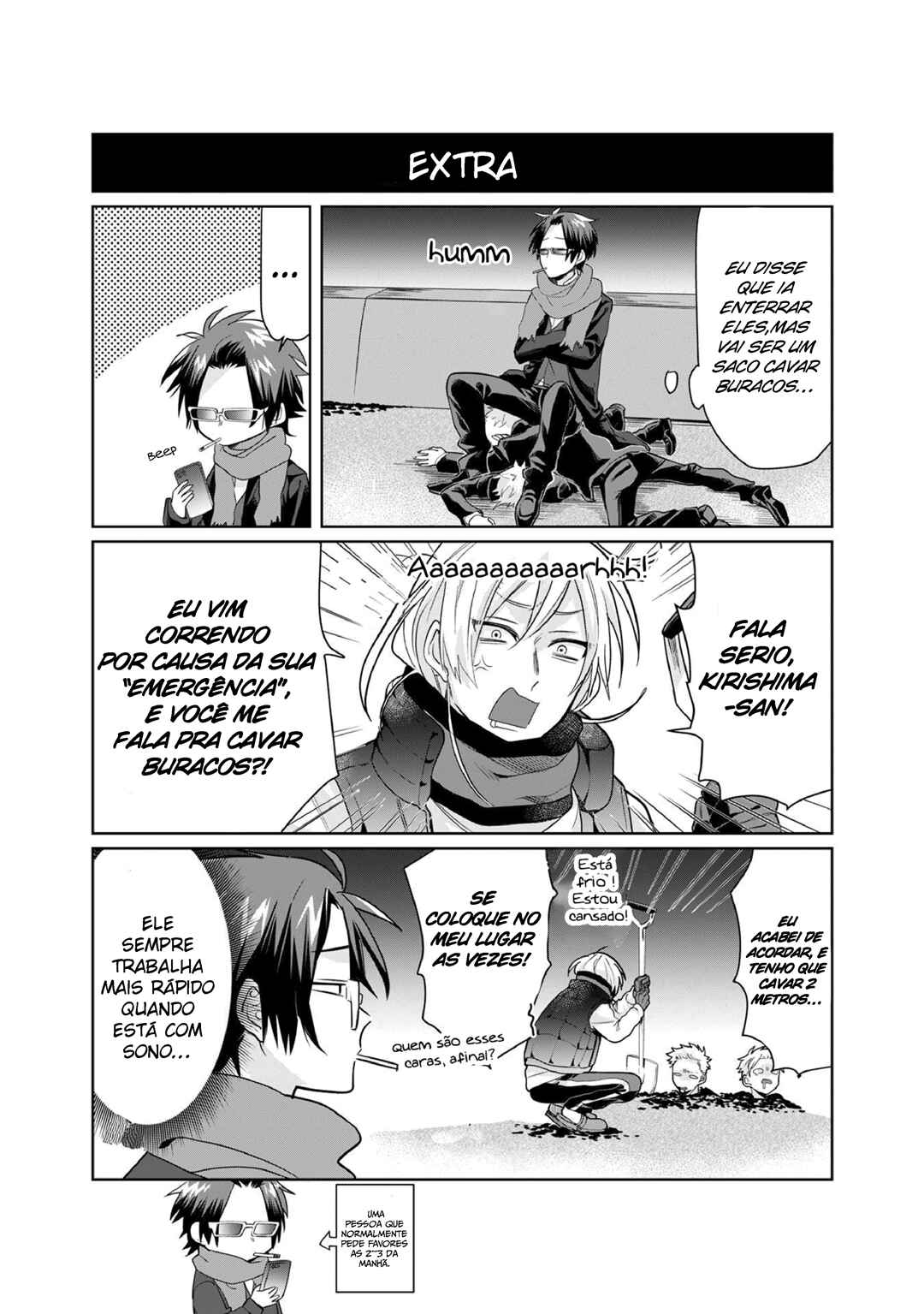 Kumichou Musume to Sewa-gakari capítulo 19 página 13
