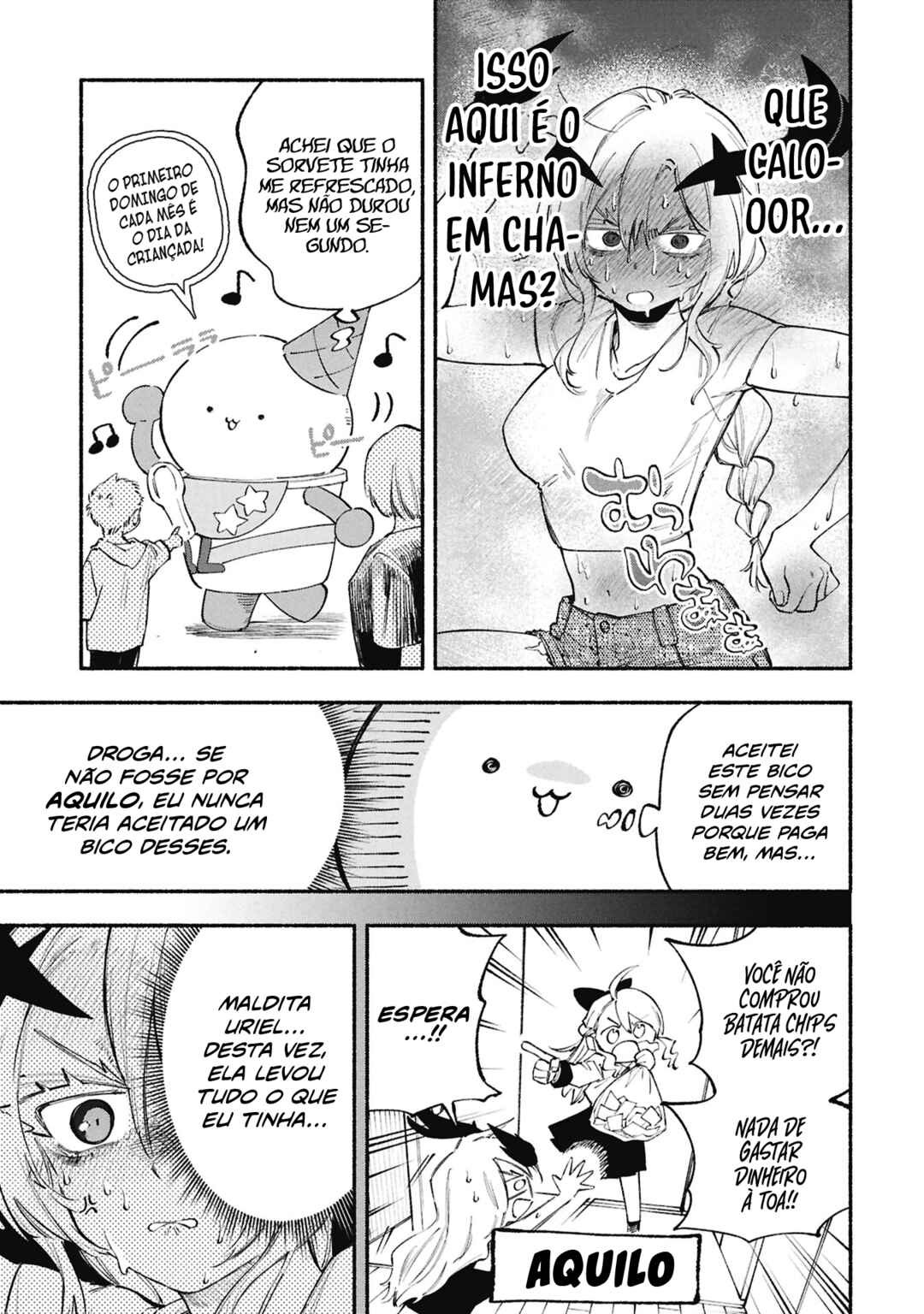 Lucifer-san no Daraku Gohan capítulo 6 página 3