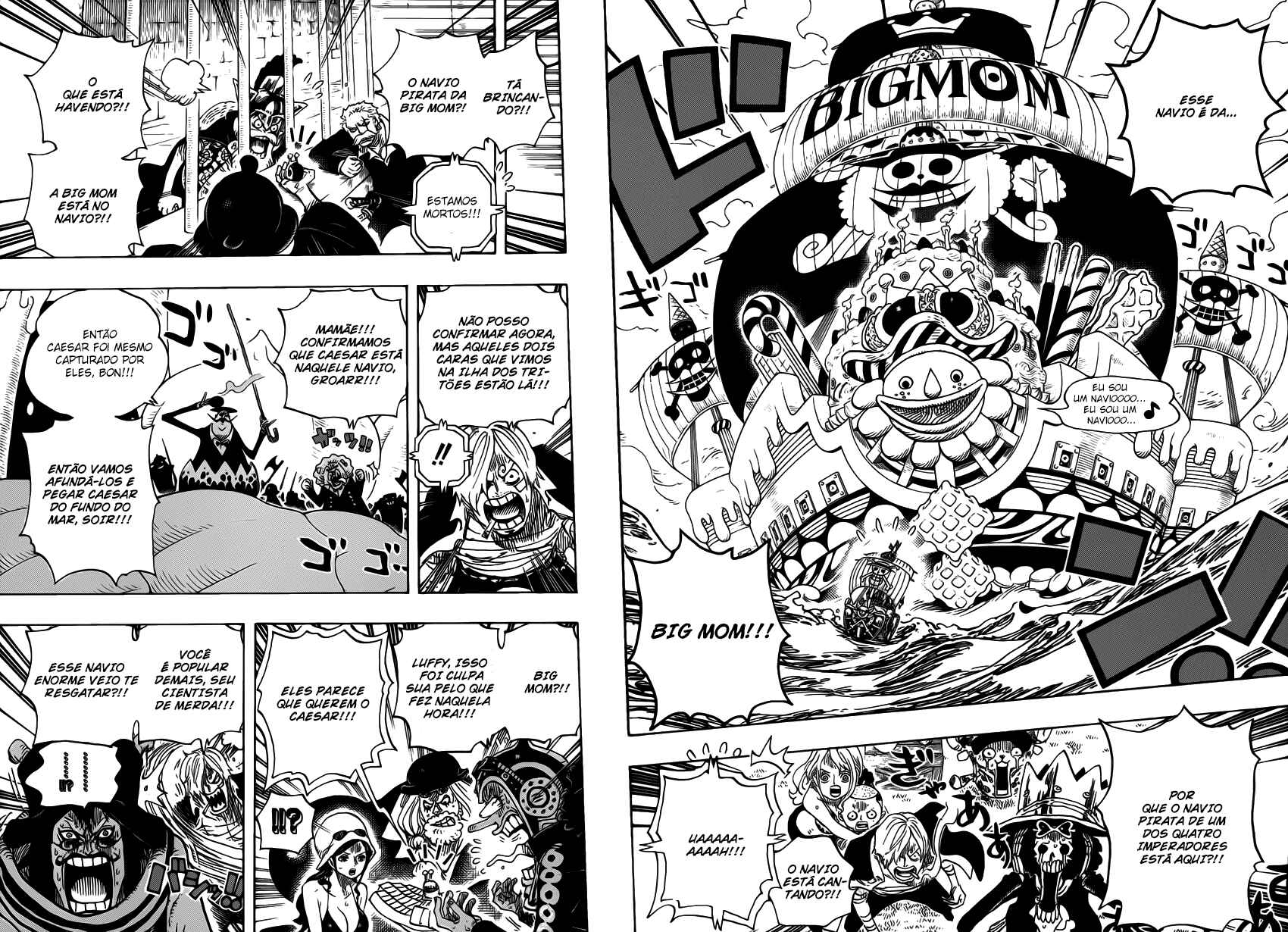 One Piece capítulo 730 página 12