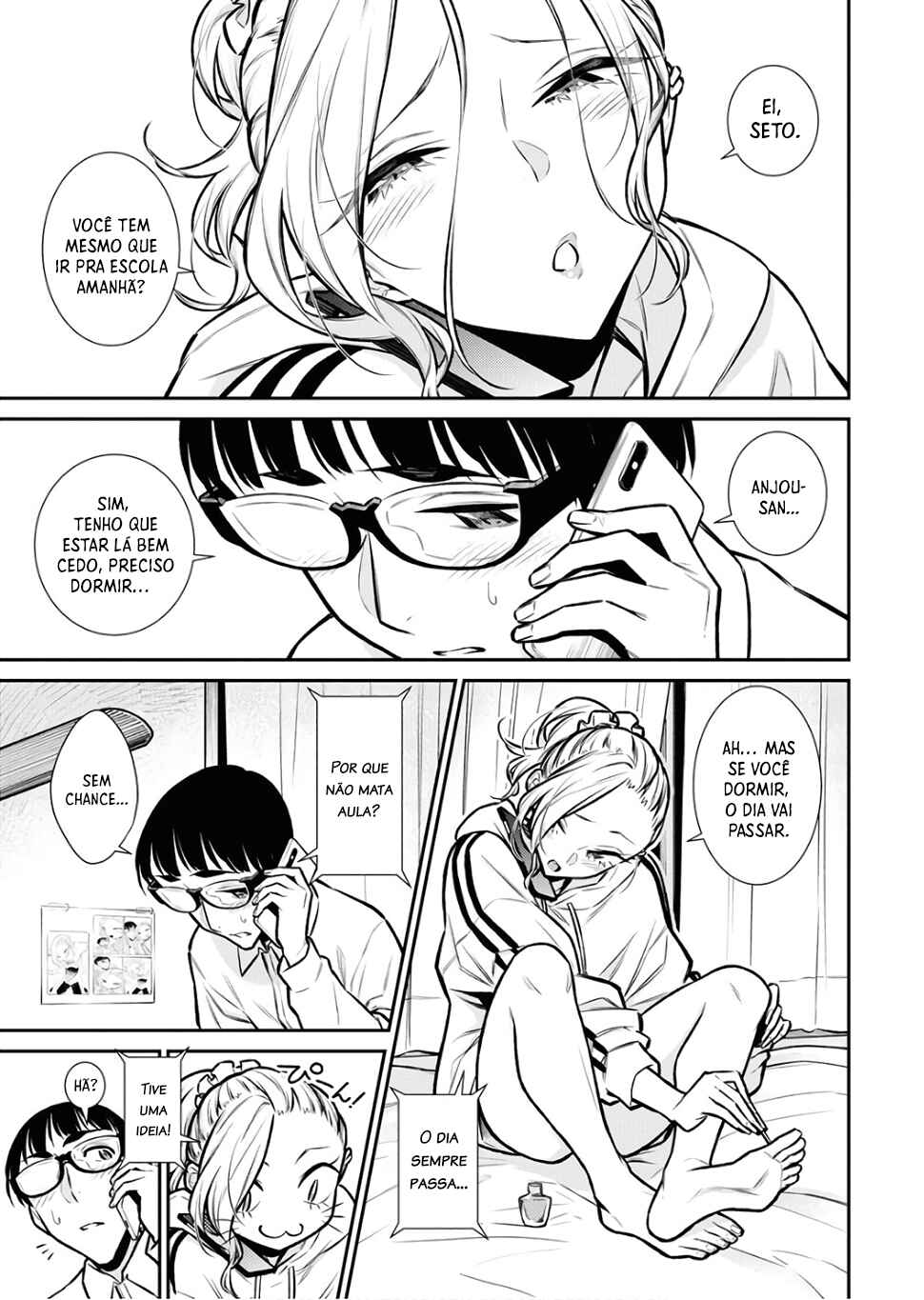 Yancha Gal no Anjou-san capítulo 78 página 3