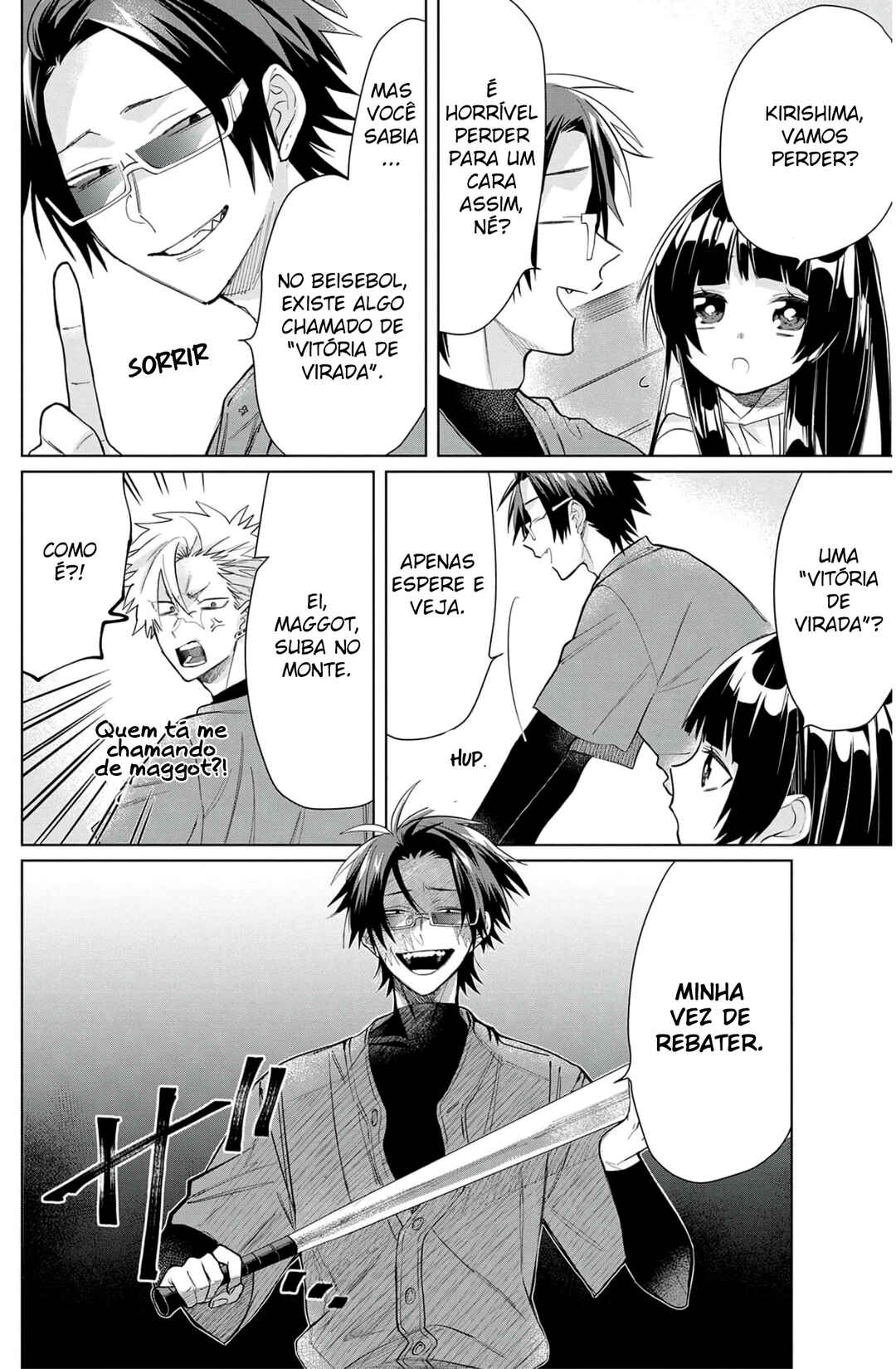 Kumichou Musume to Sewa-gakari capítulo 50 página 9