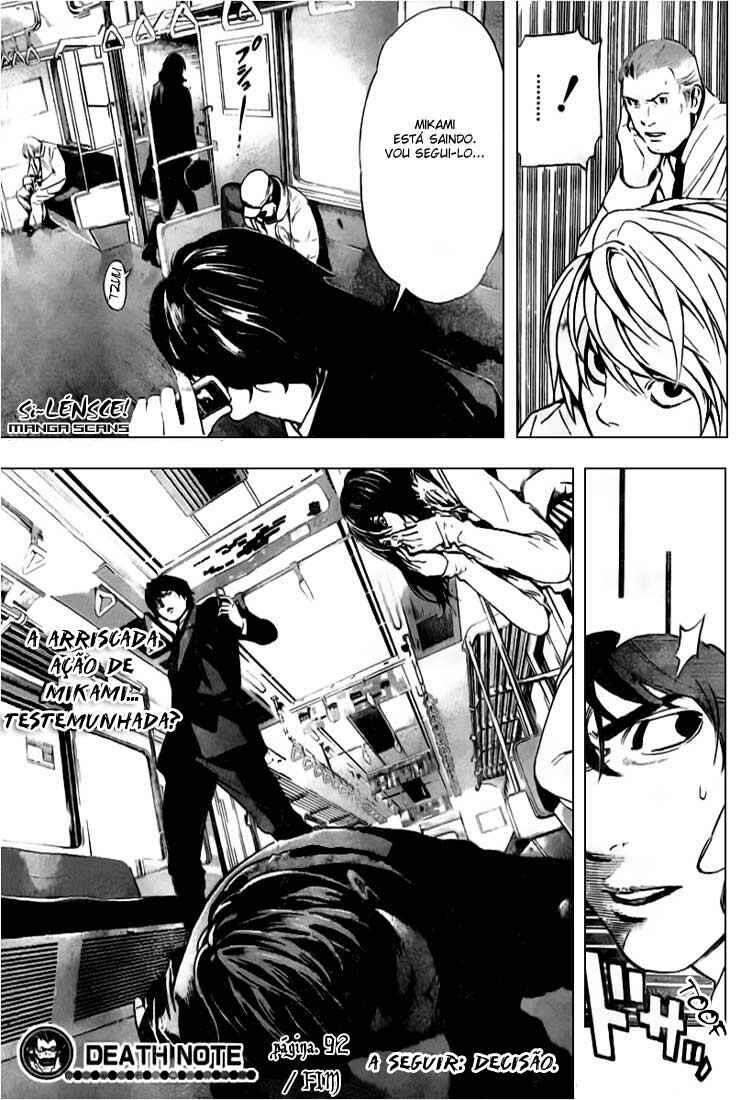 Death Note capítulo 92 página 20