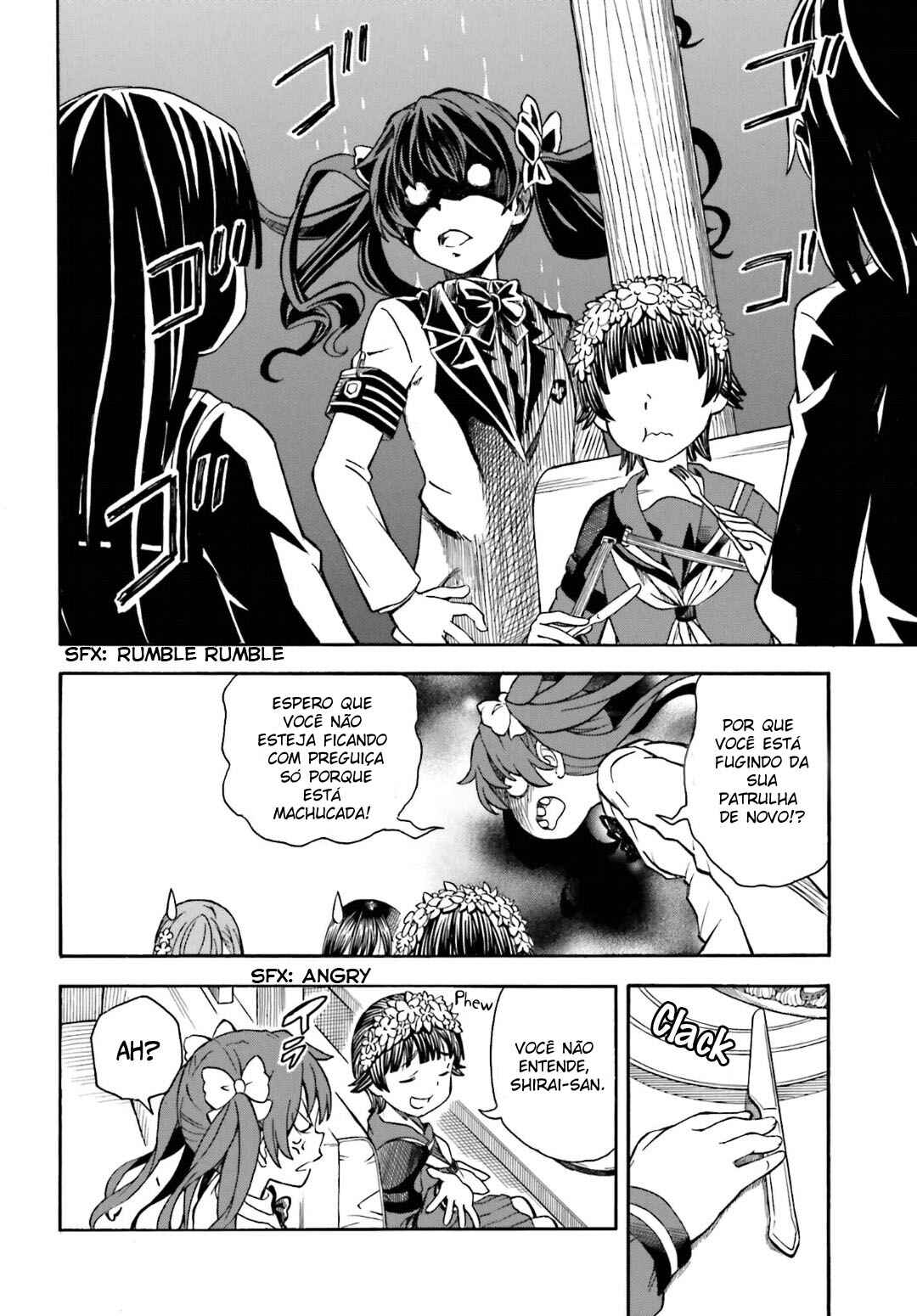Toaru Majutsu no Index Gaiden: Toaru Kagaku no Railgun capítulo 107 página 12