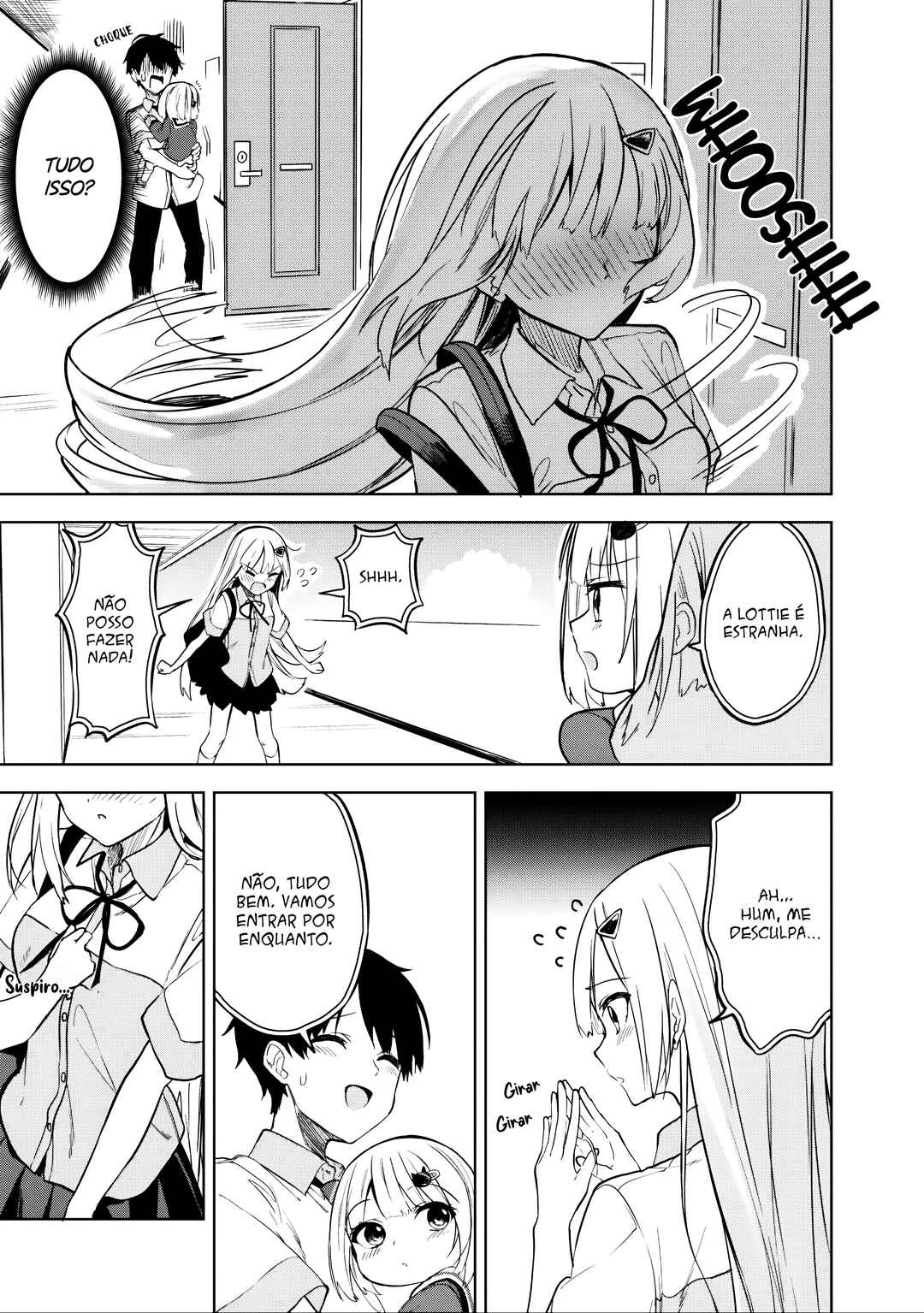 Maigo ni Natteita Youjo wo Tasuketara, Otonari ni Sumu Bishoujo Ryuugakusei ga Ie ni Asobi ni Kuru you ni Natta Ken ni Tsuite capítulo 18 página 9