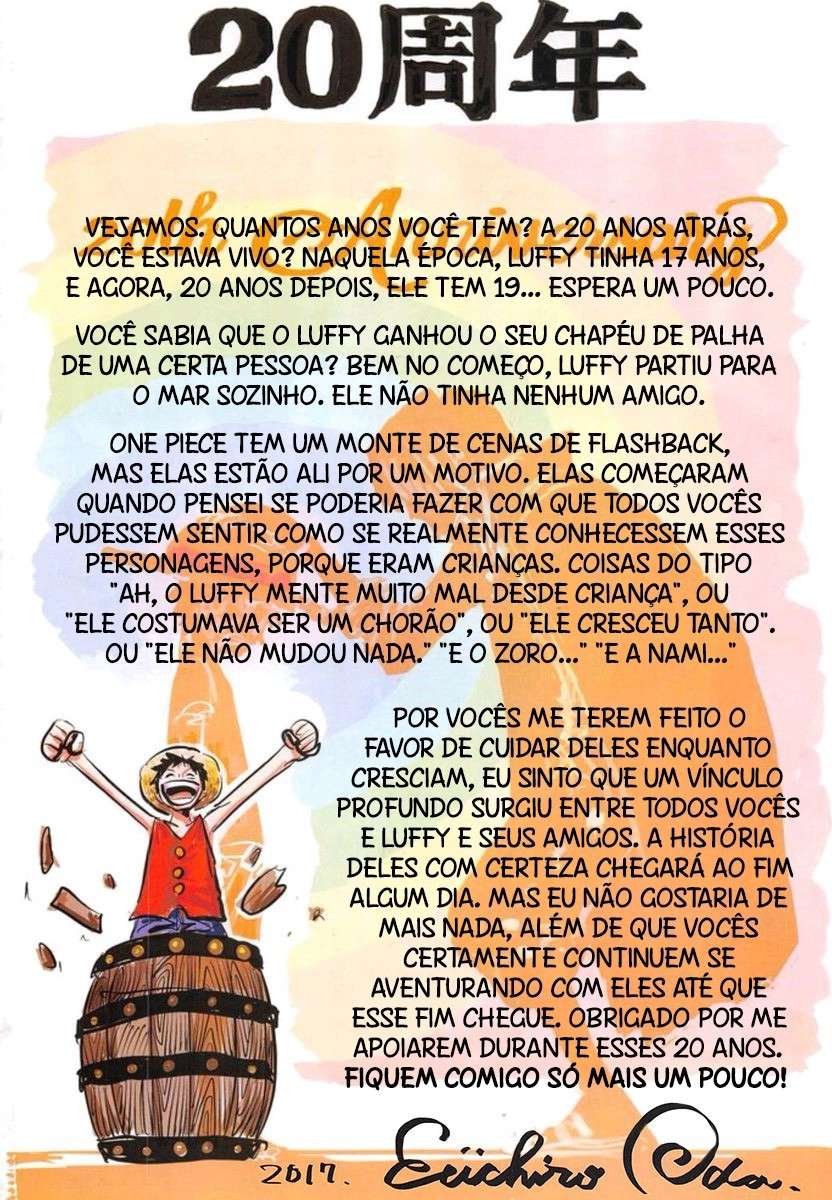 One Piece capítulo 872 página 3