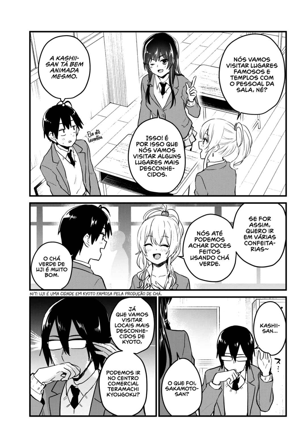 Hajimete no Gal capítulo 105 página 4