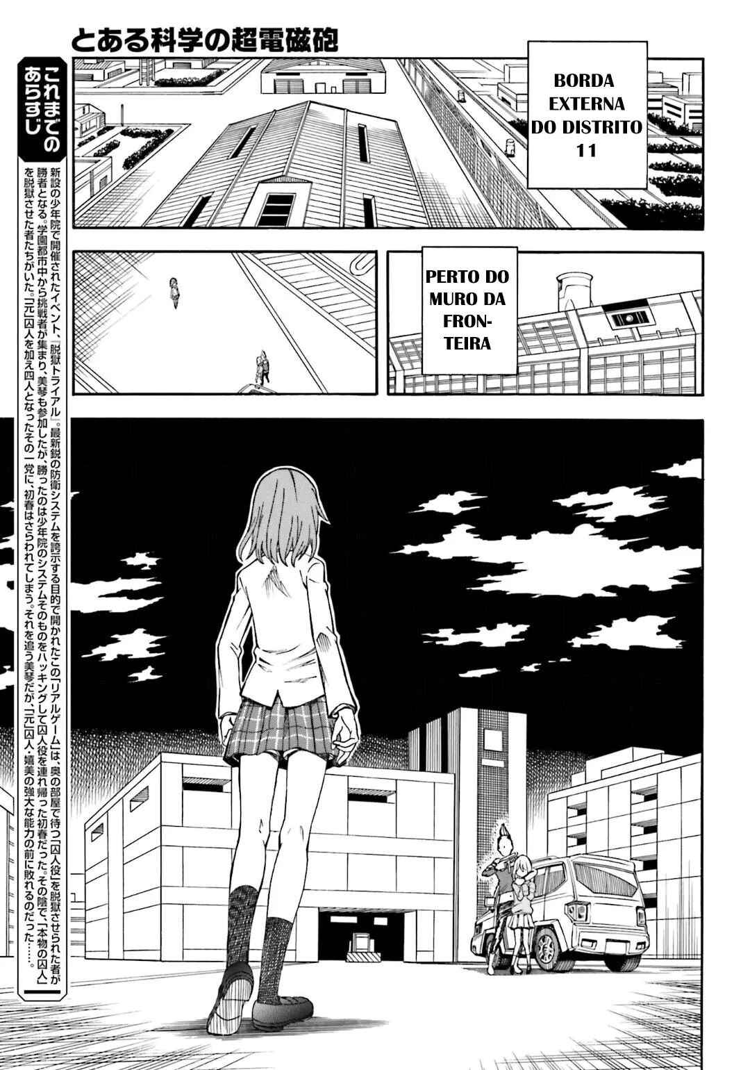 Toaru Majutsu no Index Gaiden: Toaru Kagaku no Railgun capítulo 109 página 3