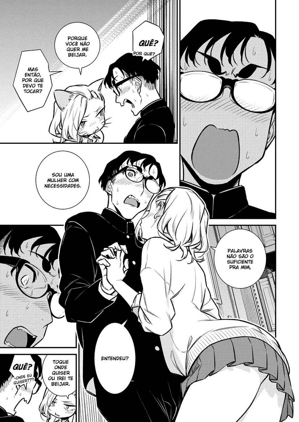 Yancha Gal no Anjou-san capítulo 130 página 8