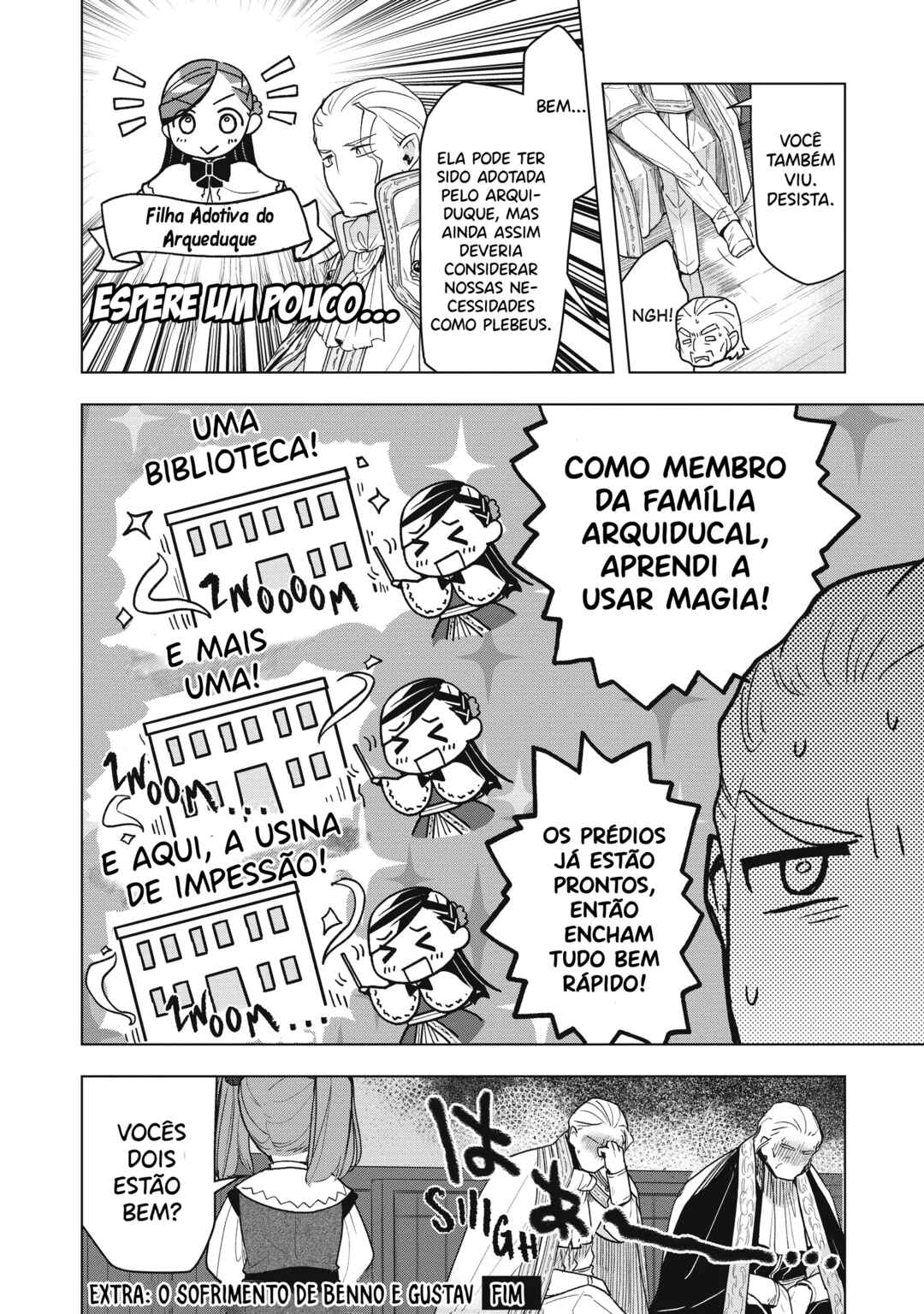 Honzuki no Gekokujou: Shisho ni Naru tame ni wa Shudan o Erandeiraremasen—Dai-3 Bu: Ryouchi ni Hon o Hirogeyou! capítulo 13.5 página 5