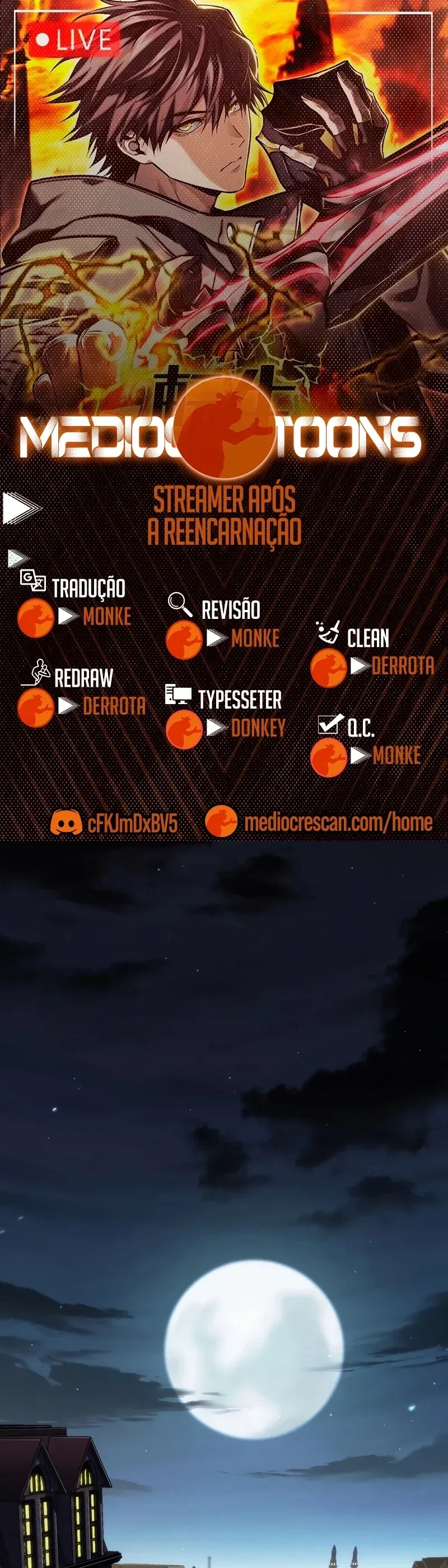 Streamer Após a Reencarnação capítulo 35 página 1