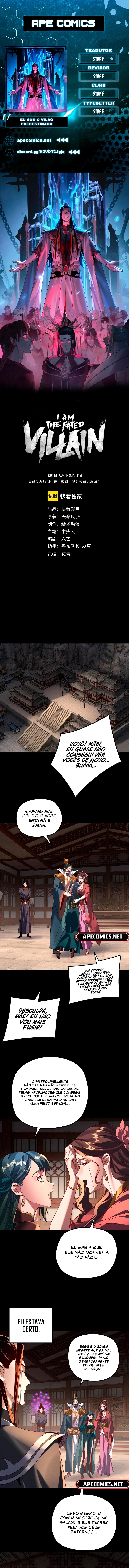Eu Sou o Vilão Predestinado capítulo 293 página 1