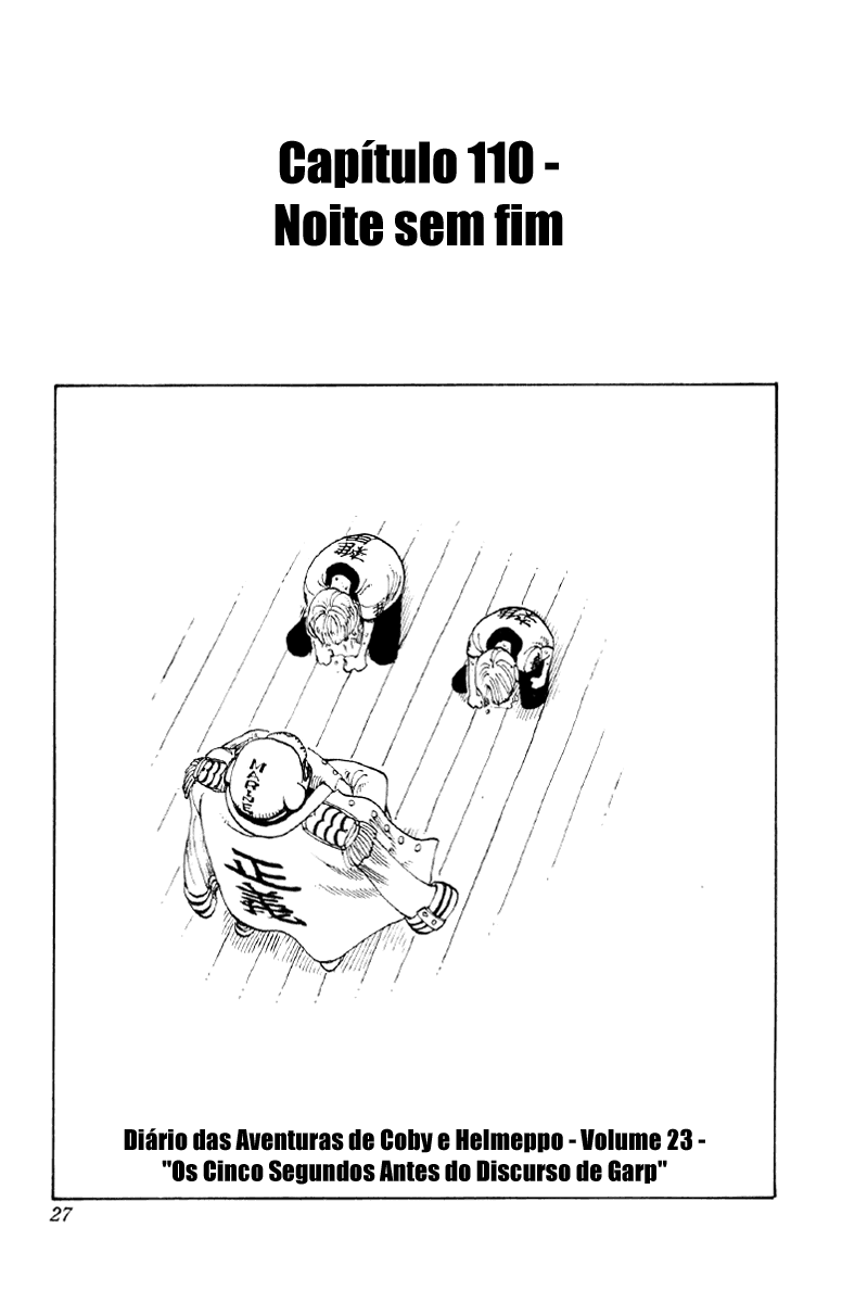 One Piece capítulo 110 página 1